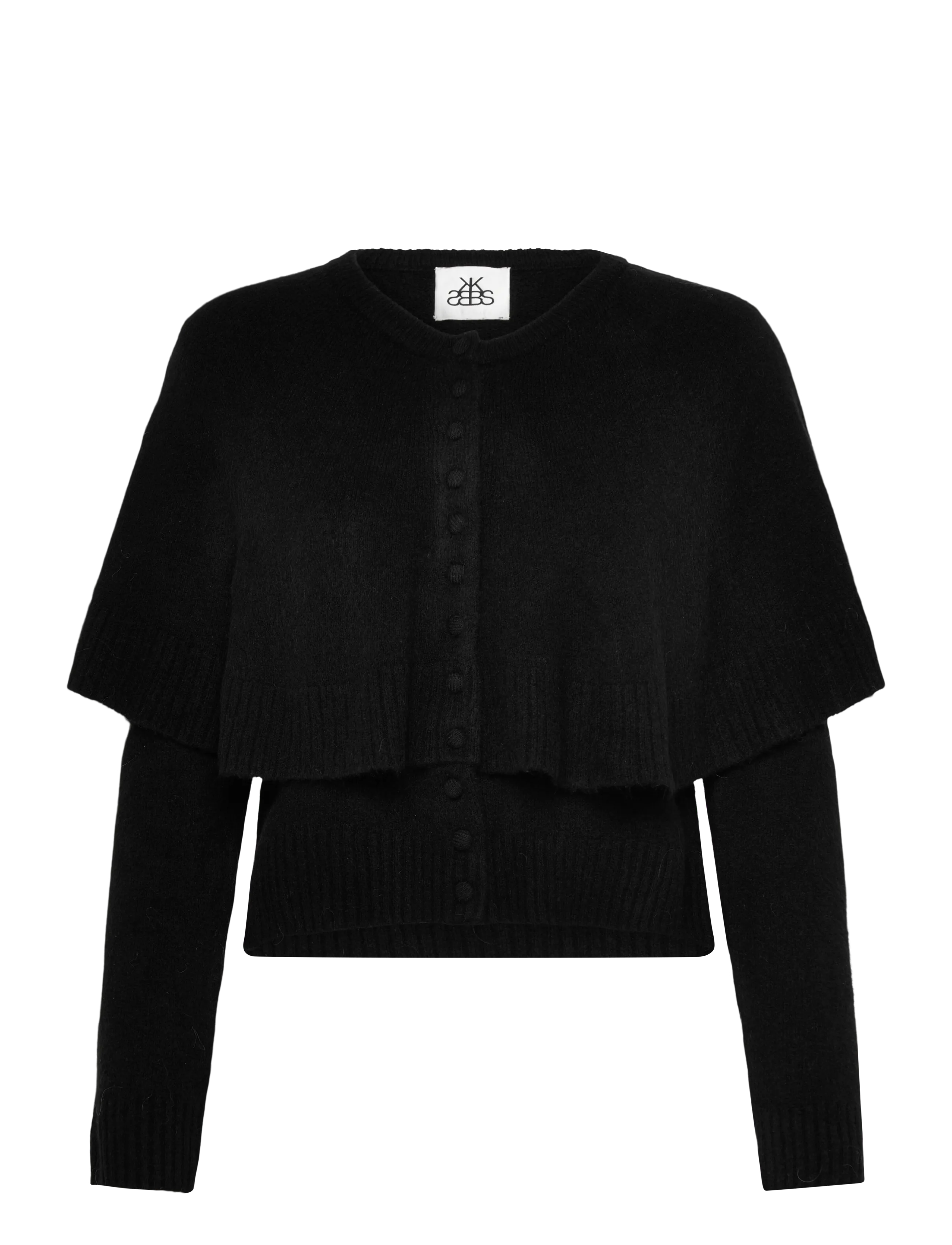 Karen By Simonsen KBDream Cape Cardigan - Karen By Simonsen - METEORITE / black