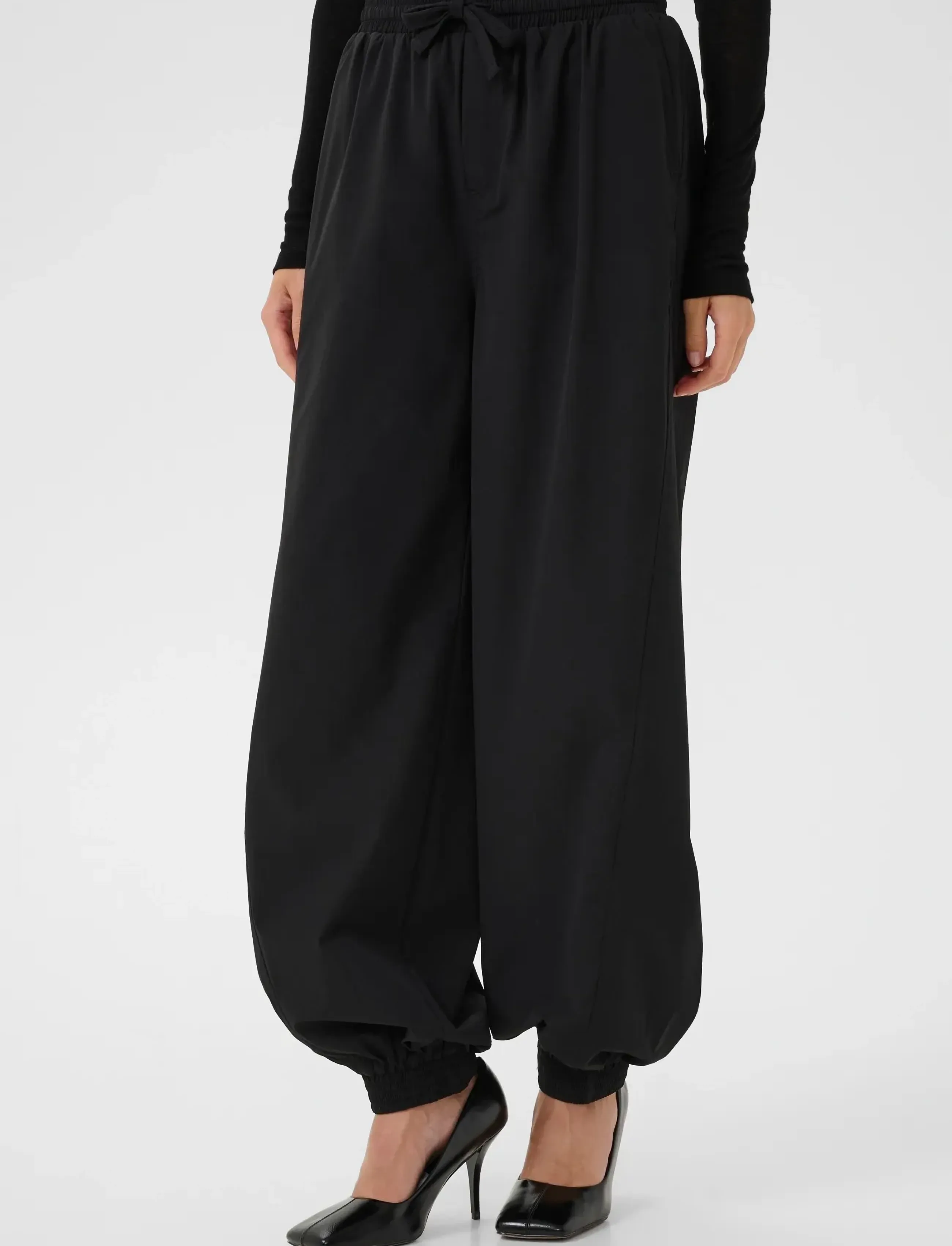 Karen By Simonsen Kbethan Pants, 40, Trousers, Schwarz - Joggers, Frauen