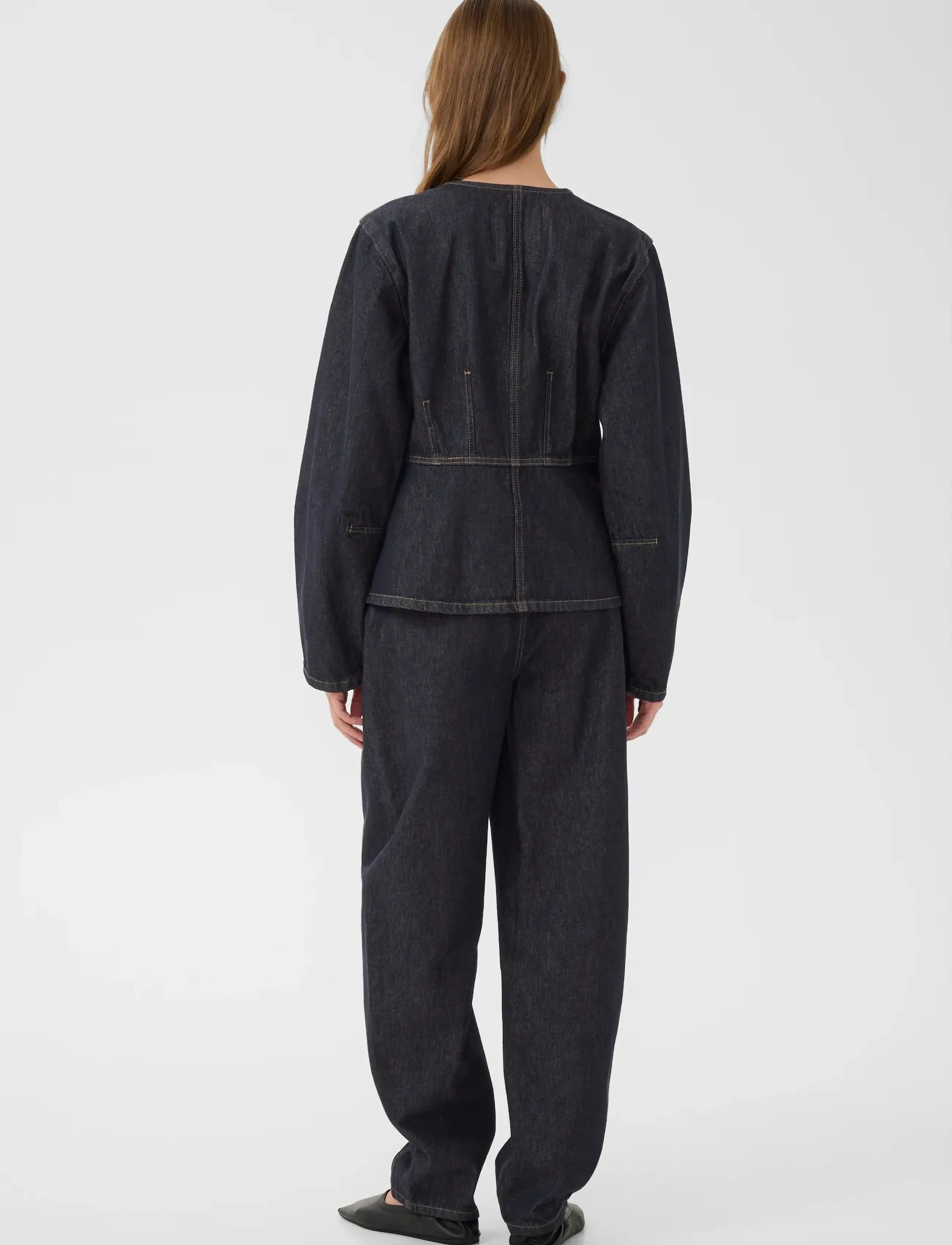 Karen By Simonsen - KBEvette Blazer - jeansjacken - dark blue denim - 4