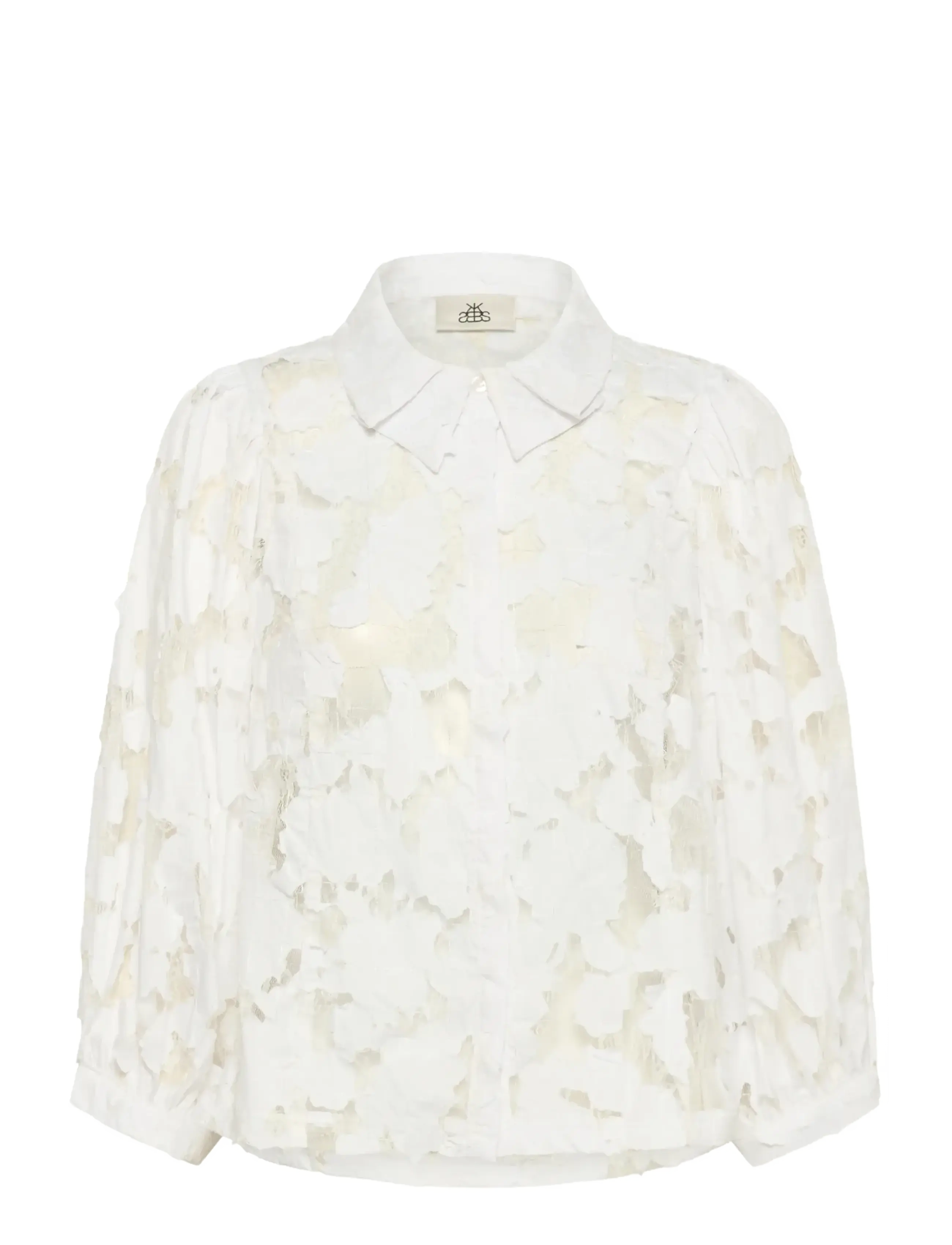 Karen By Simonsen - KBEna Frosty Blouse - lühikeste varrukatega pluusid - bright white - 1