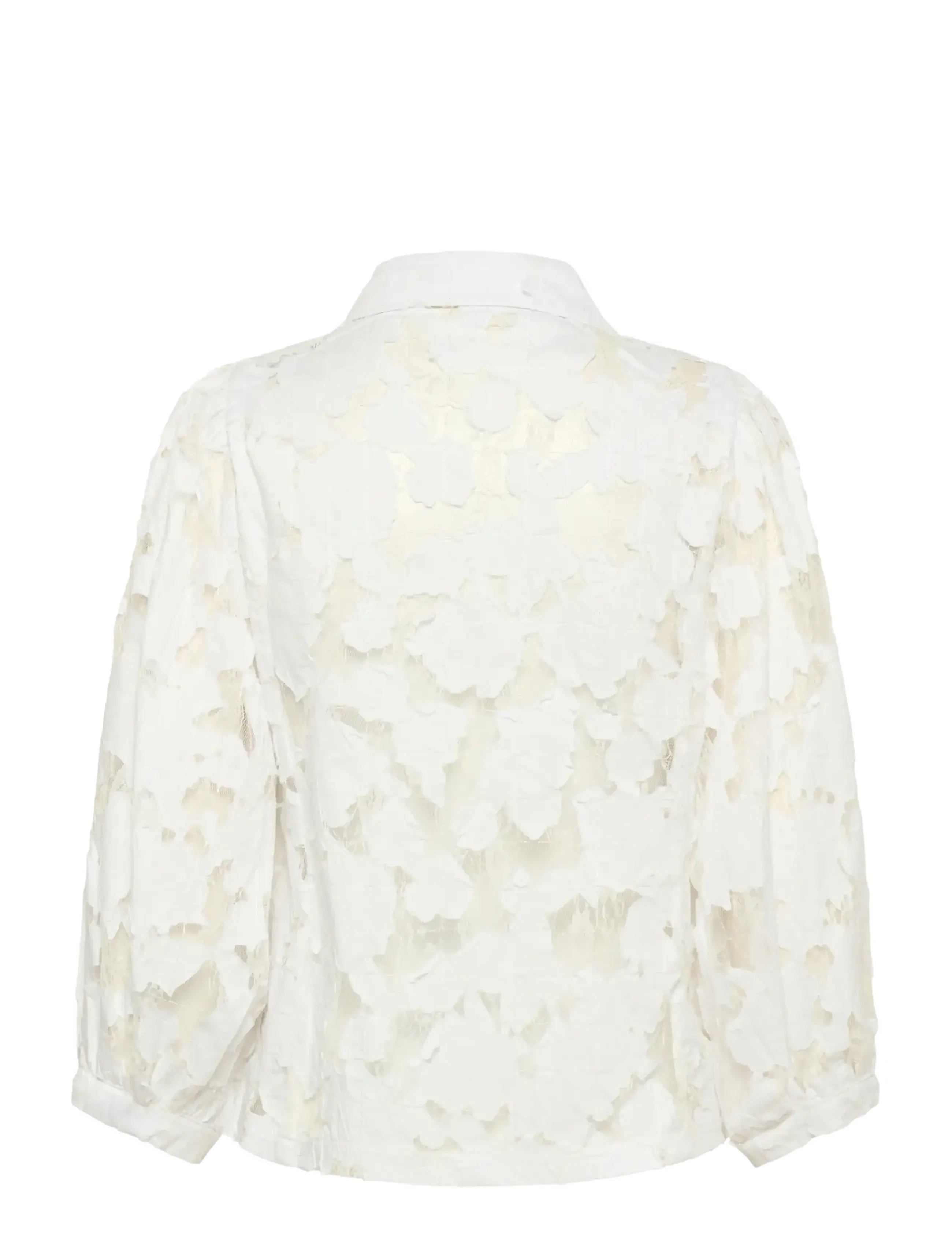 Karen By Simonsen - KBEna Frosty Blouse - kurzämlige blusen - bright white - 2