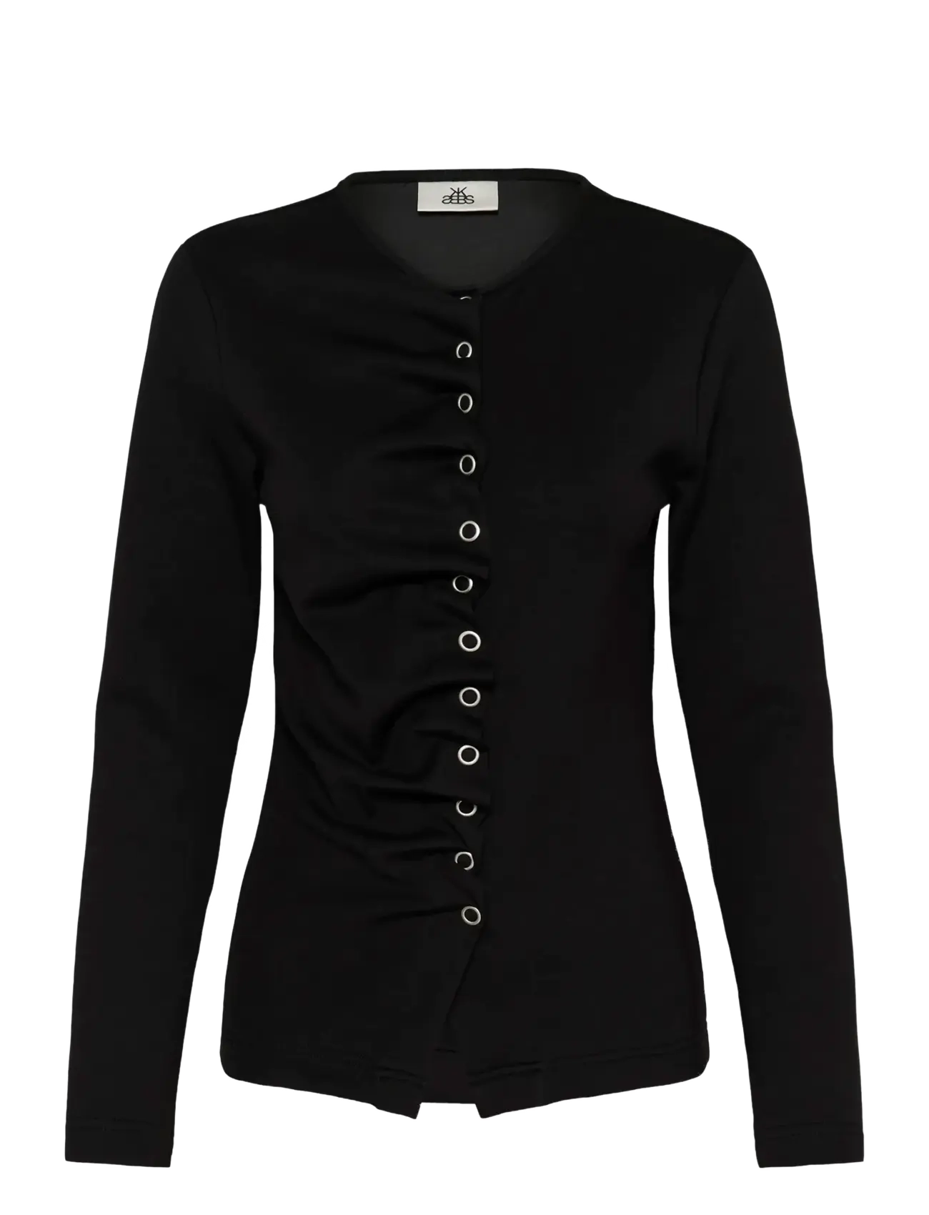 Karen By Simonsen KBElizabeth LS Tee - Bluser & Skjorter - METEORITE / black