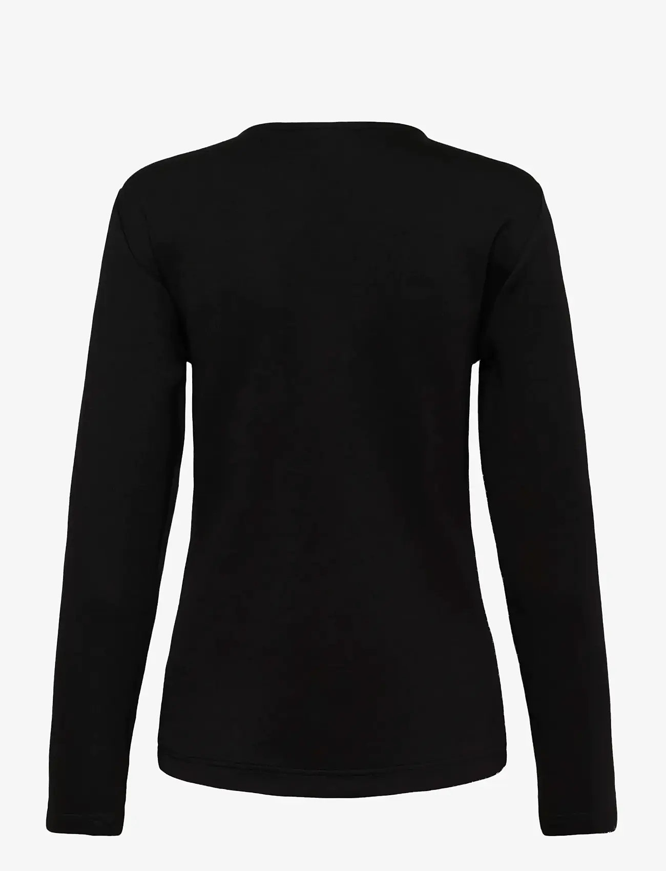 Karen By Simonsen - KBElizabeth LS Tee - langærmede bluser - meteorite - 2