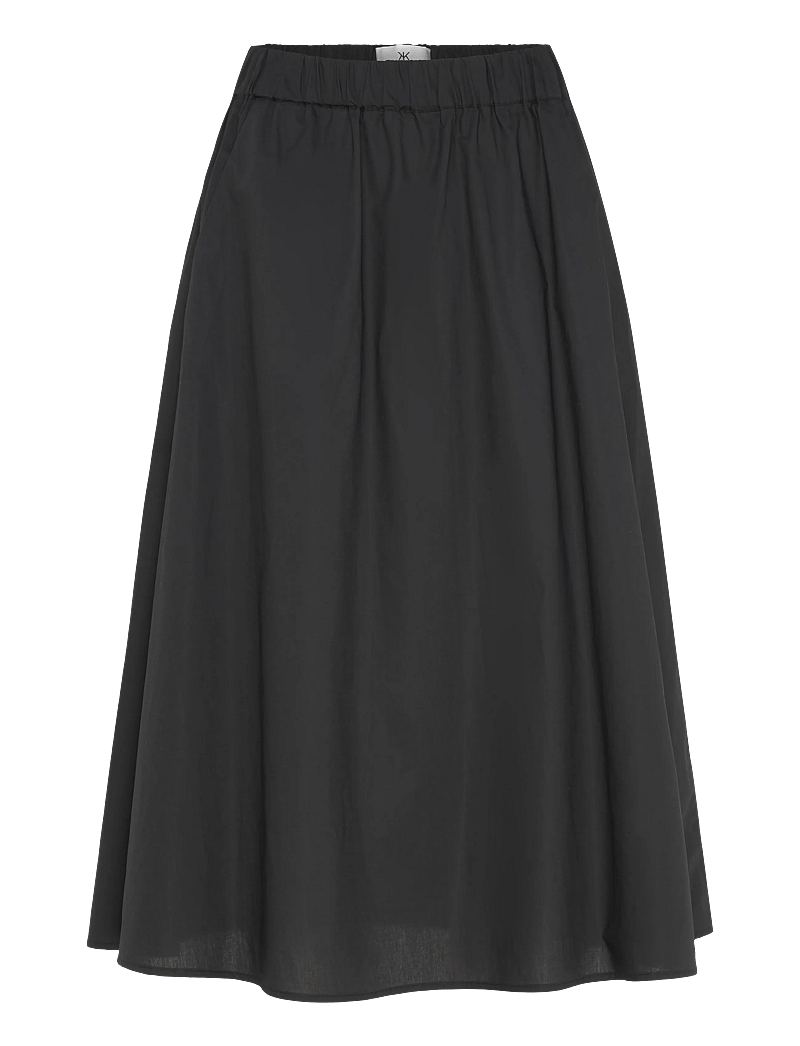 Karen By Simonsen - KBCamille Skirt - midi kjolar - meteorite - 0