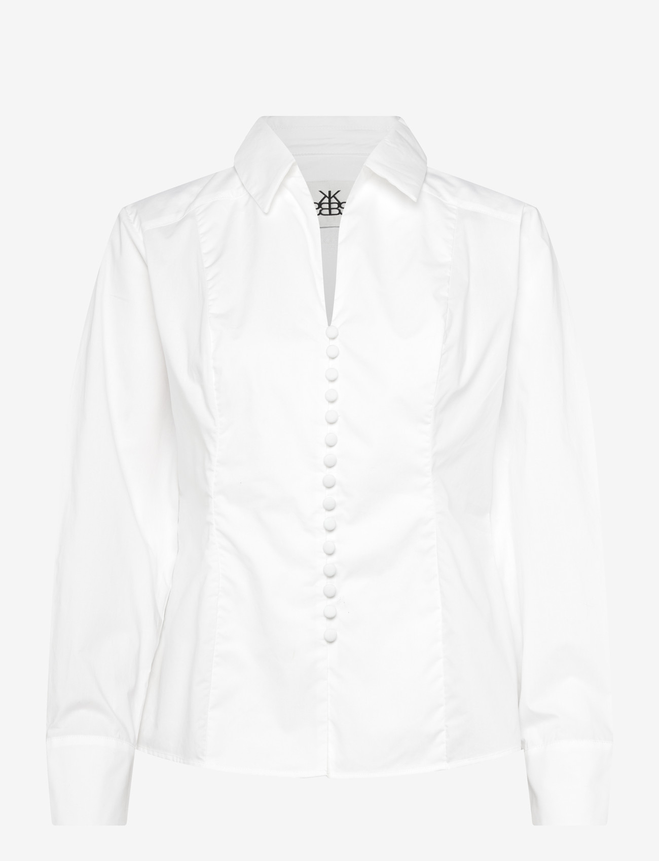 Karen By Simonsen - KBCamille Shirt - pikkade varrukatega särgid - bright white - 0
