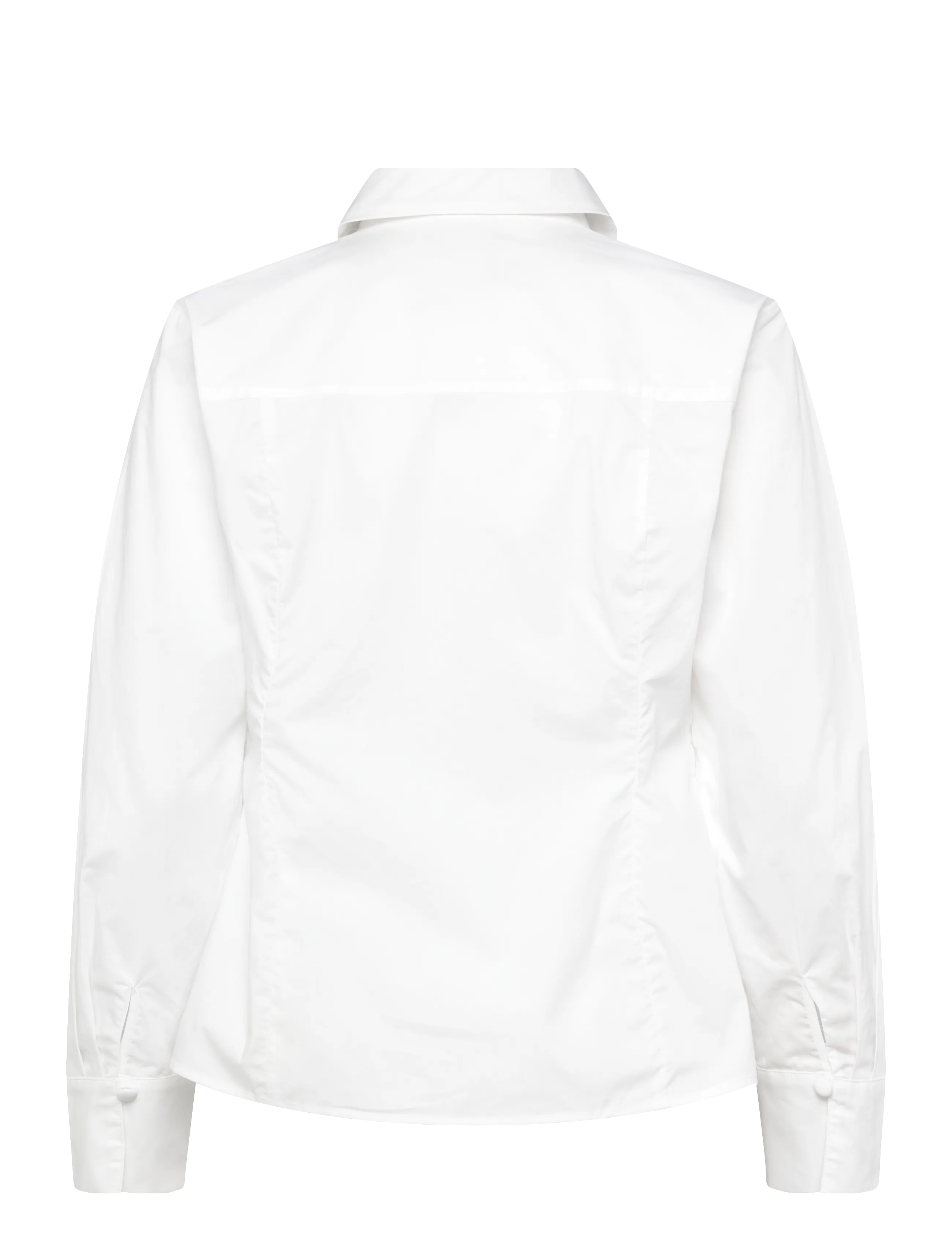 Karen By Simonsen - KBCamille Shirt - langärmlige hemden - bright white - 1