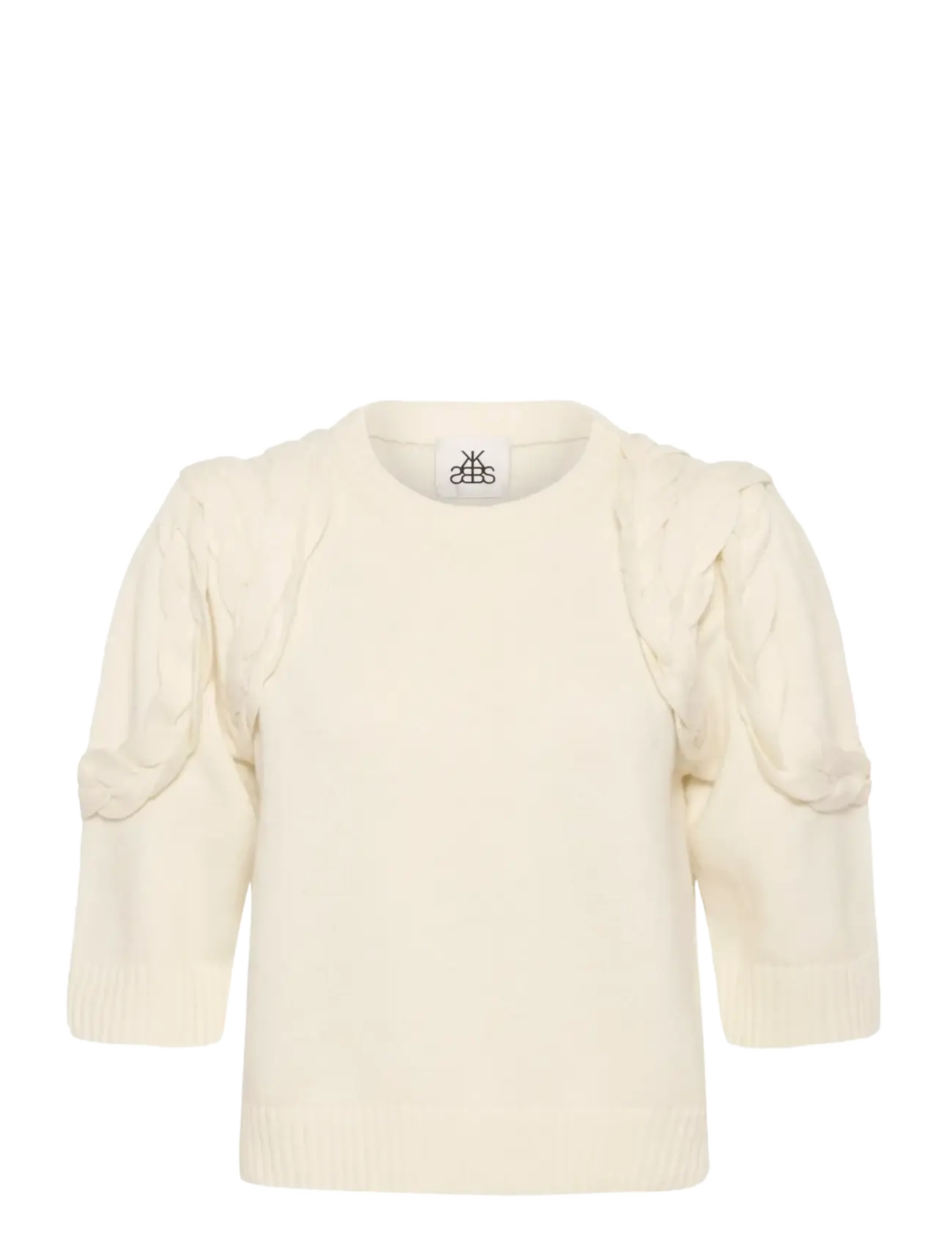 Karen By Simonsen KBEvanthe O'Neck - Transitional Layering - EGRET / cream