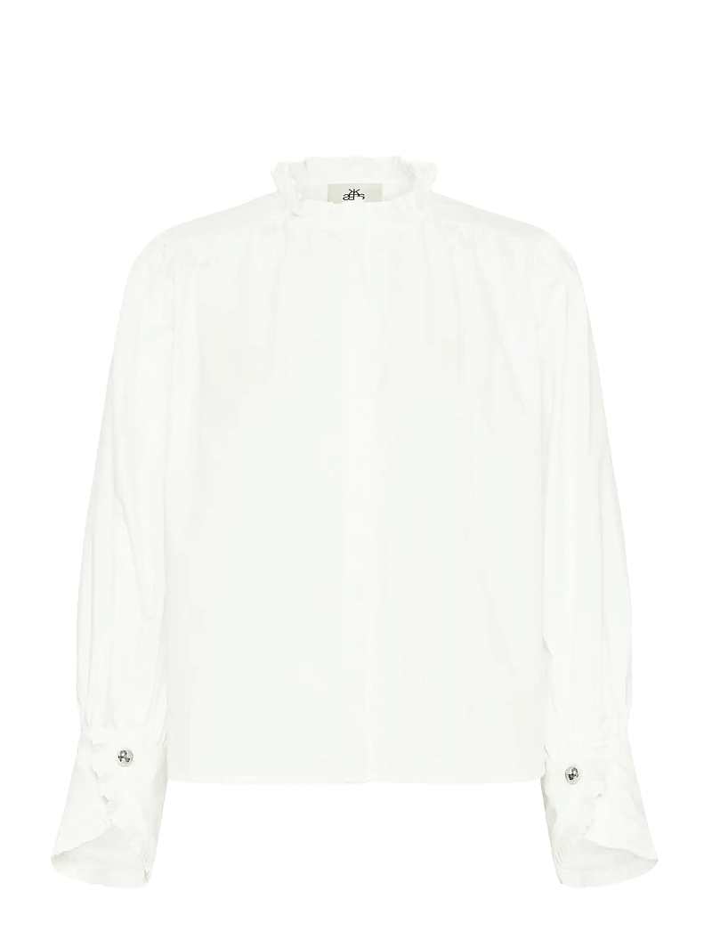 Karen By Simonsen - KBElse Blouse - langærmede bluser - bright white - 1