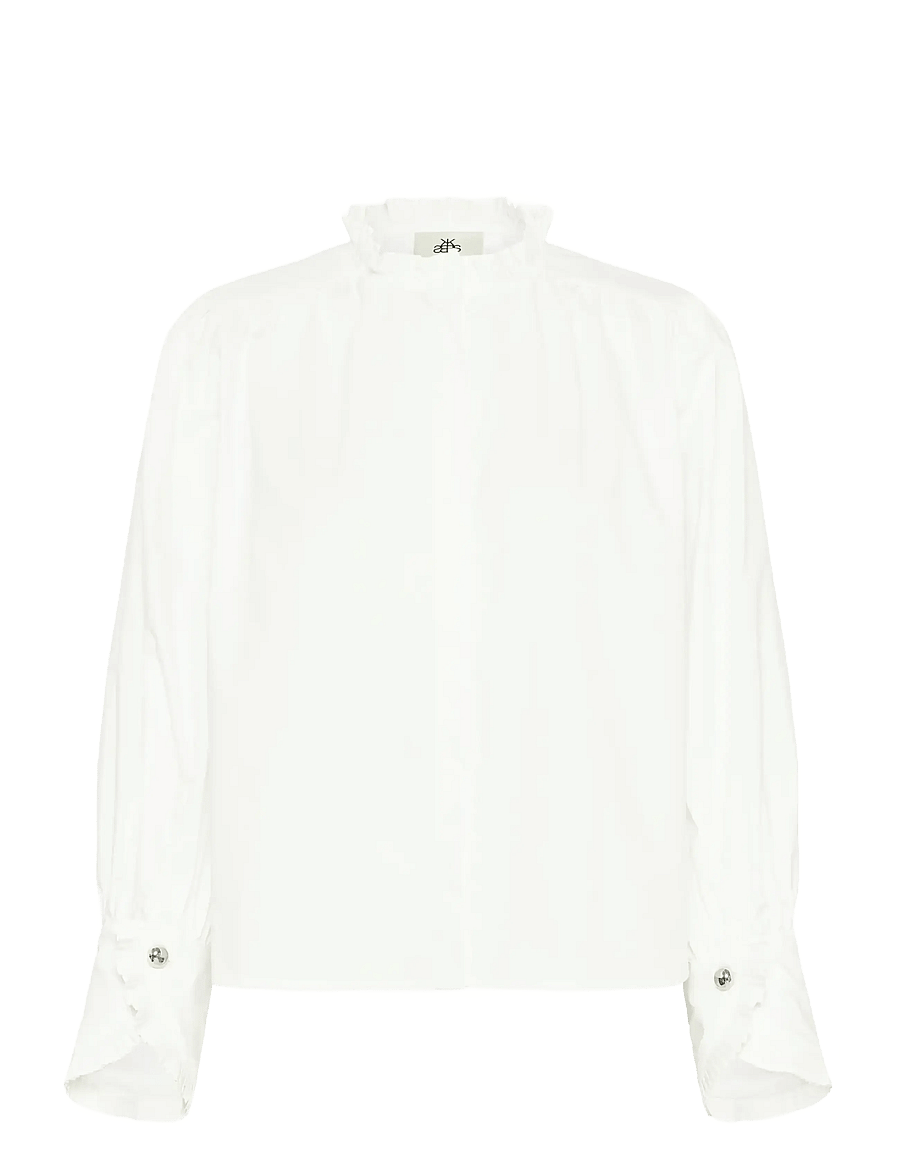 Karen By Simonsen - KBElse Blouse - langærmede bluser - bright white - 1