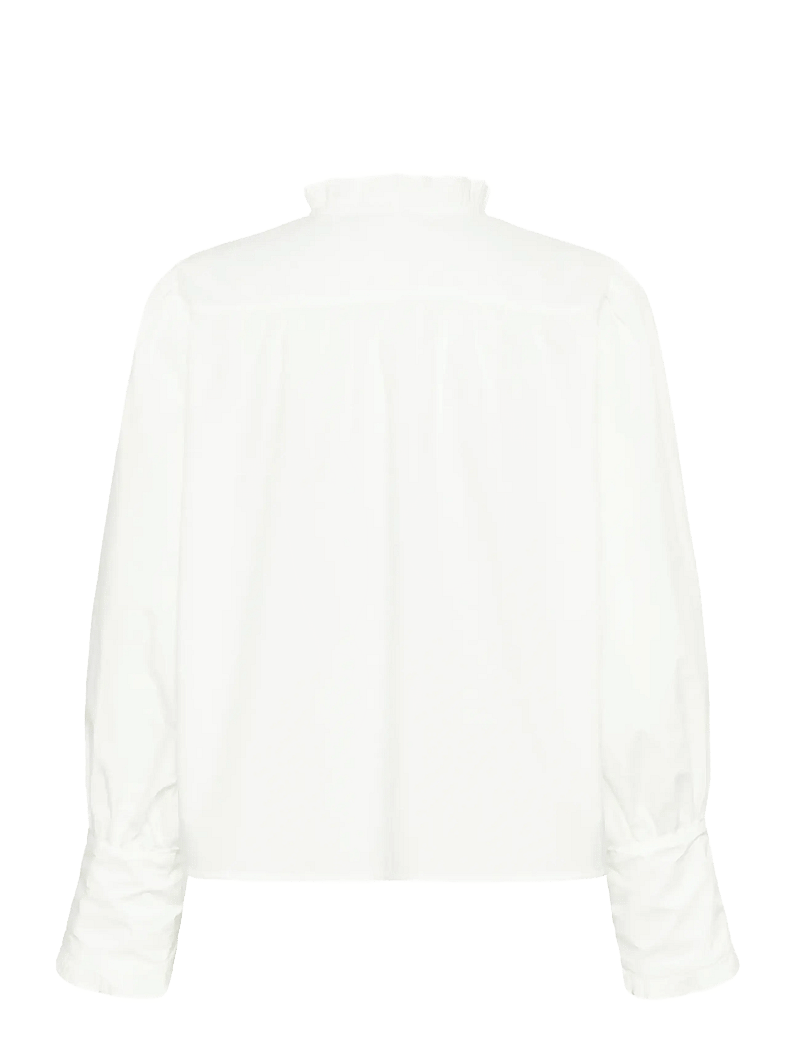 Karen By Simonsen - KBElse Blouse - langærmede bluser - bright white - 2