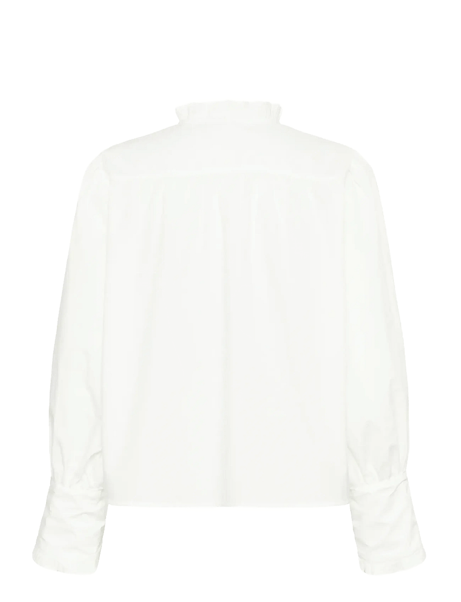 Karen By Simonsen - KBElse Blouse - langærmede bluser - bright white - 2