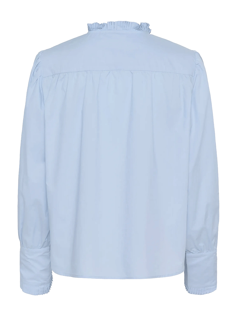 Karen By Simonsen - KBElse Blouse - langærmede bluser - chambray blue - 2