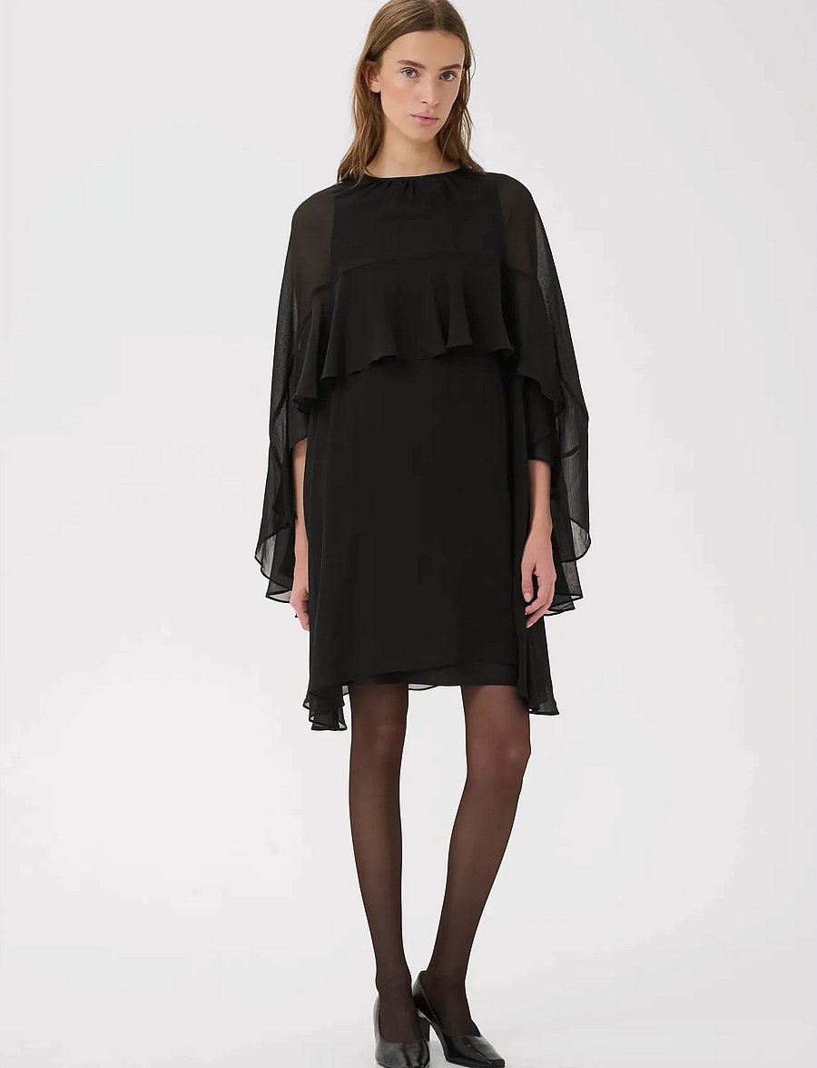 Karen By Simonsen - KBErica Dress - festkjoler - meteorite - 3