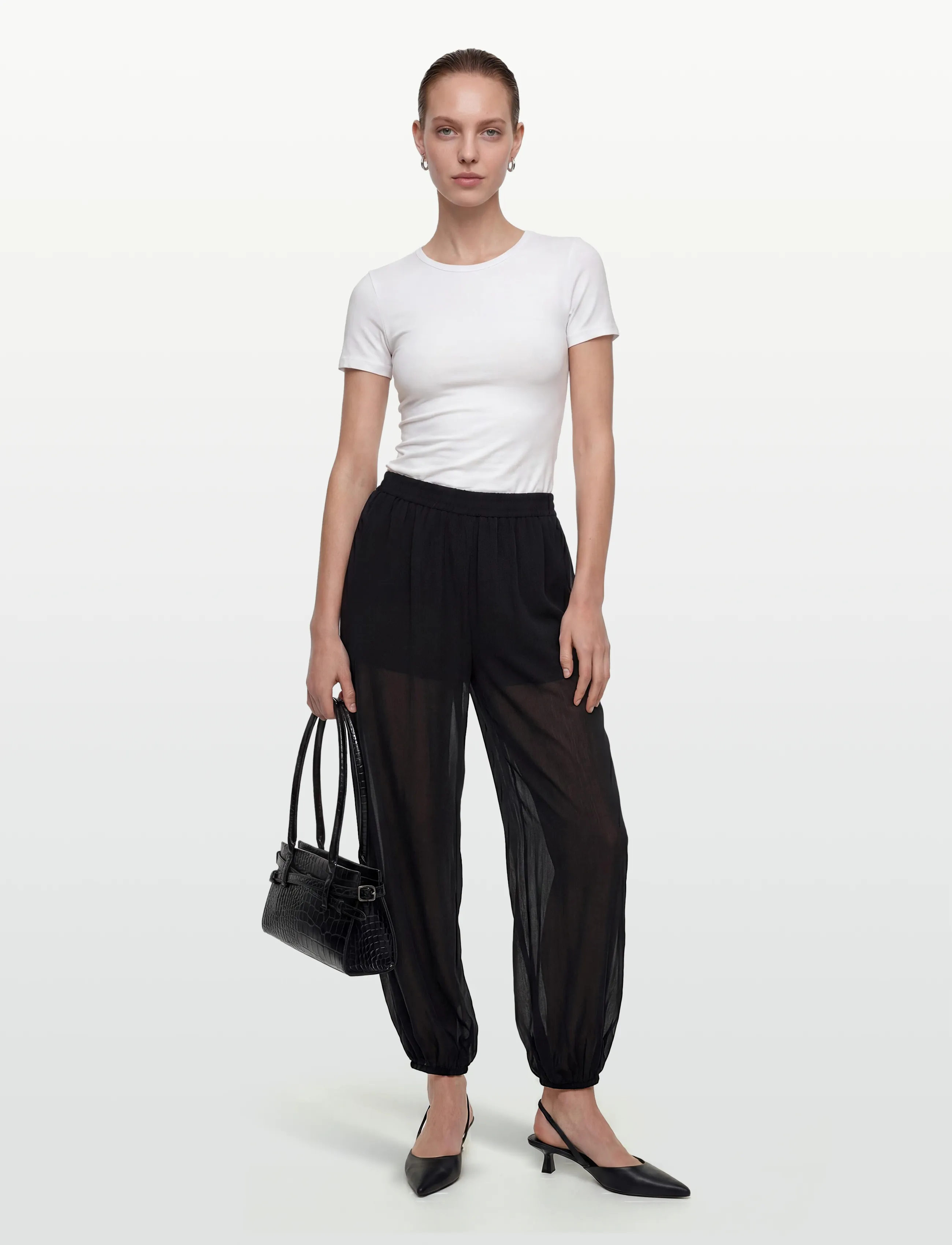 Karen By Simonsen Kberica Pants, 40, Trousers, Schwarz - Joggers, Frauen