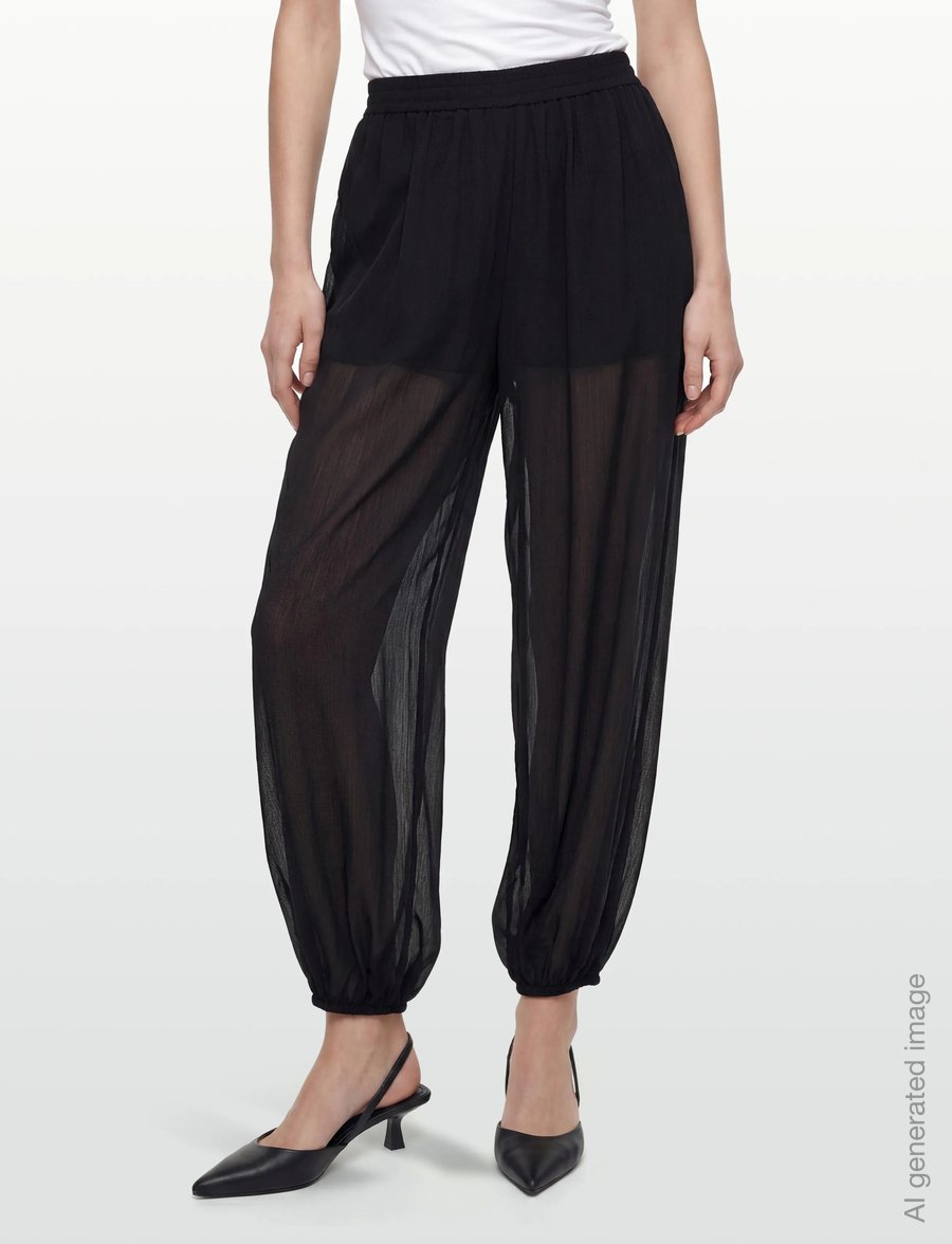 Karen By Simonsen - KBErica Pants - barrel-bukser - meteorite - 3
