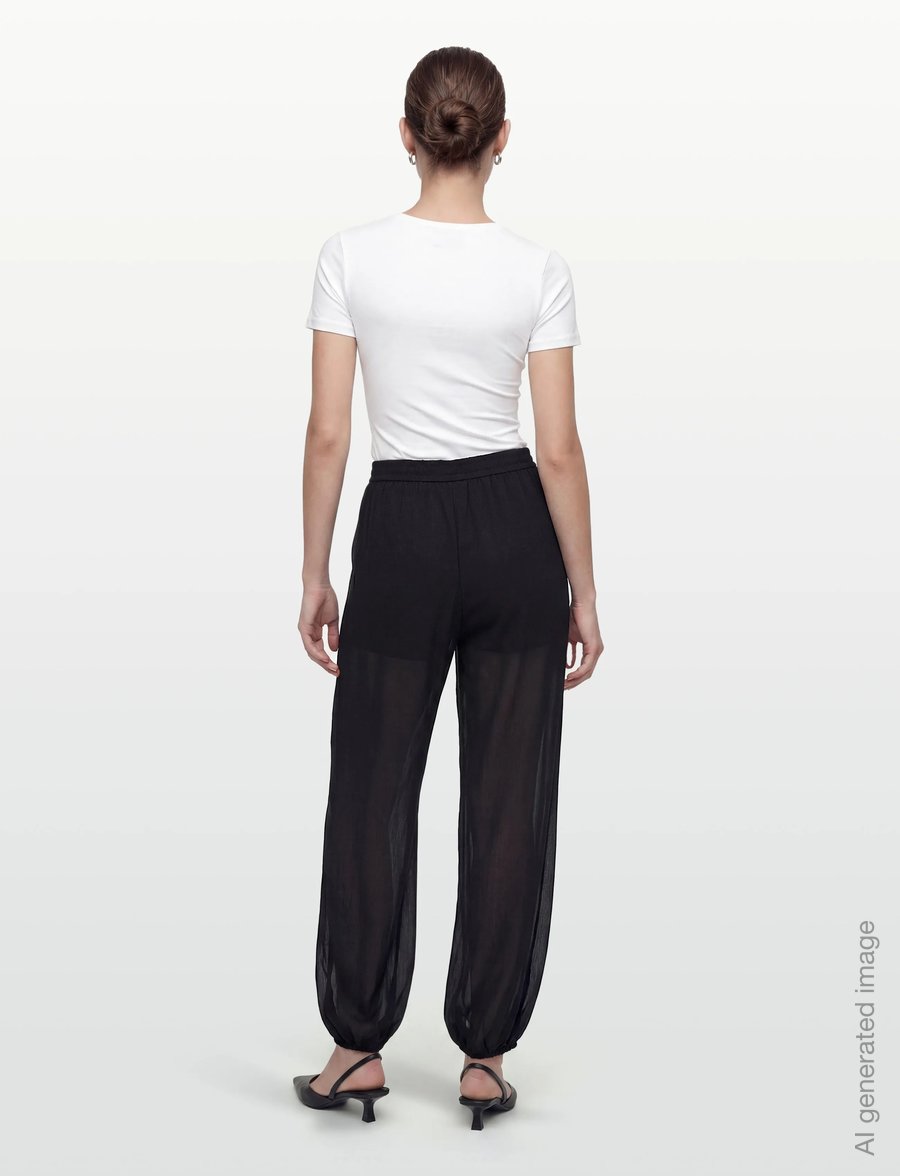 Karen By Simonsen - KBErica Pants - barrel-bukser - meteorite - 4