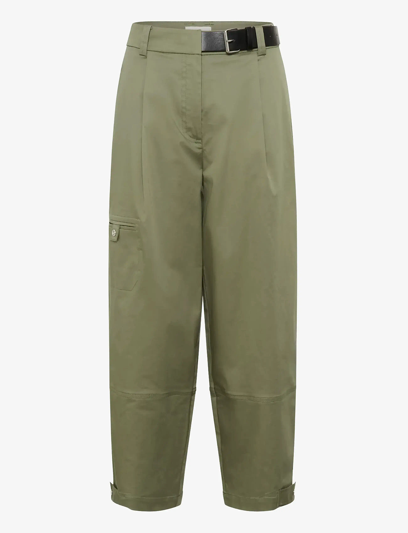 Karen By Simonsen - KBEgina Pants - cargobyxor - deep lichen green - 1