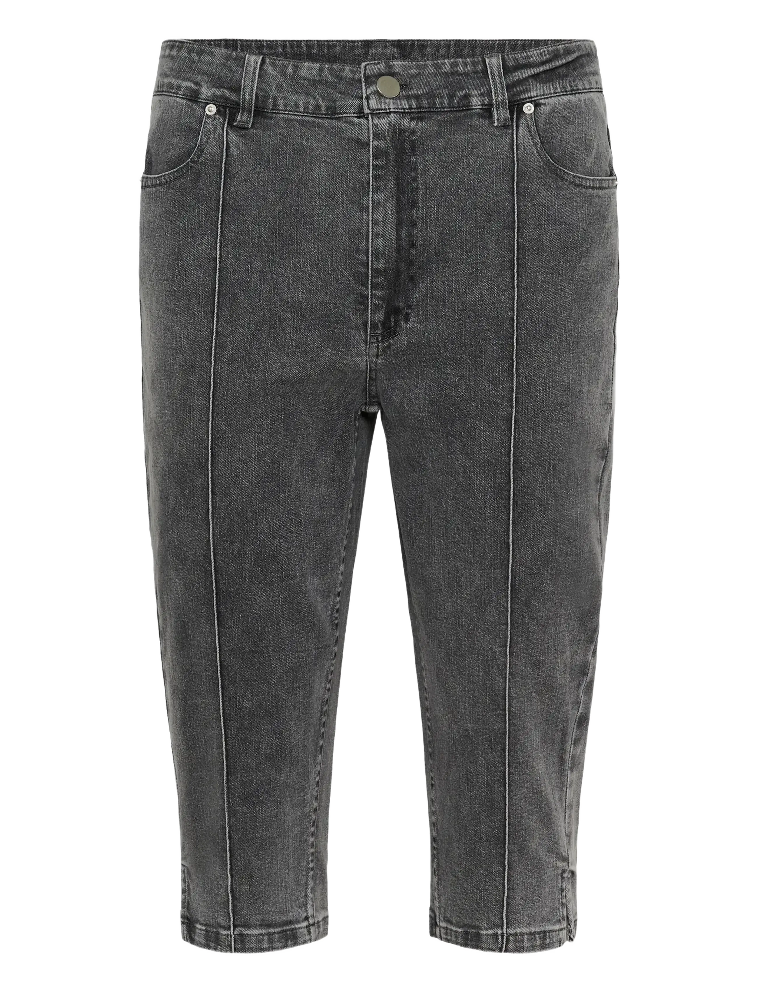 KAREN BY SIMONSEN Kbemmeline Capri Jeans Grau - 36 - Damen