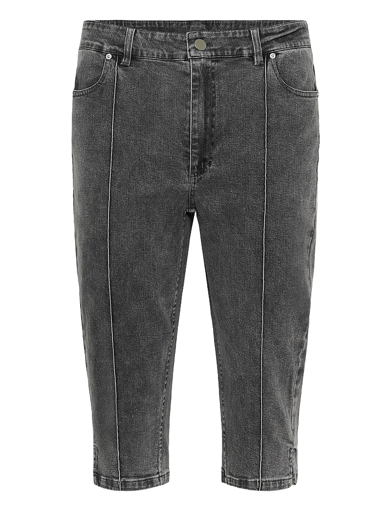 Karen By Simonsen - KBEmmeline Capri Jeans - džinsiniai šortai - frost gray - 1