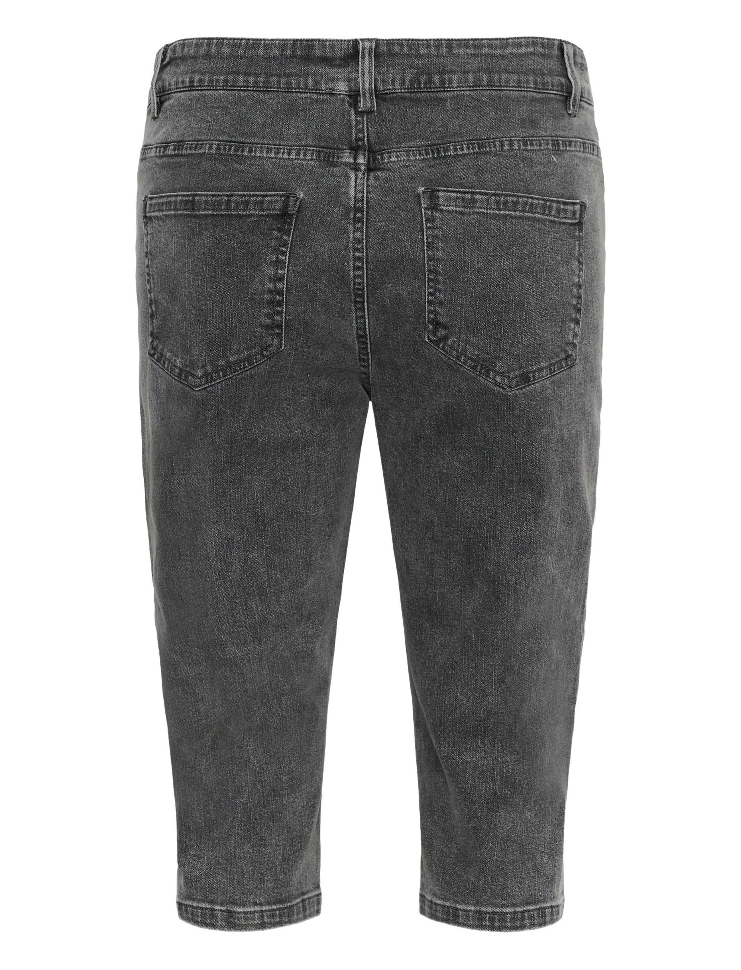 Karen By Simonsen - KBEmmeline Capri Jeans - džinsa šorti - frost gray - 2