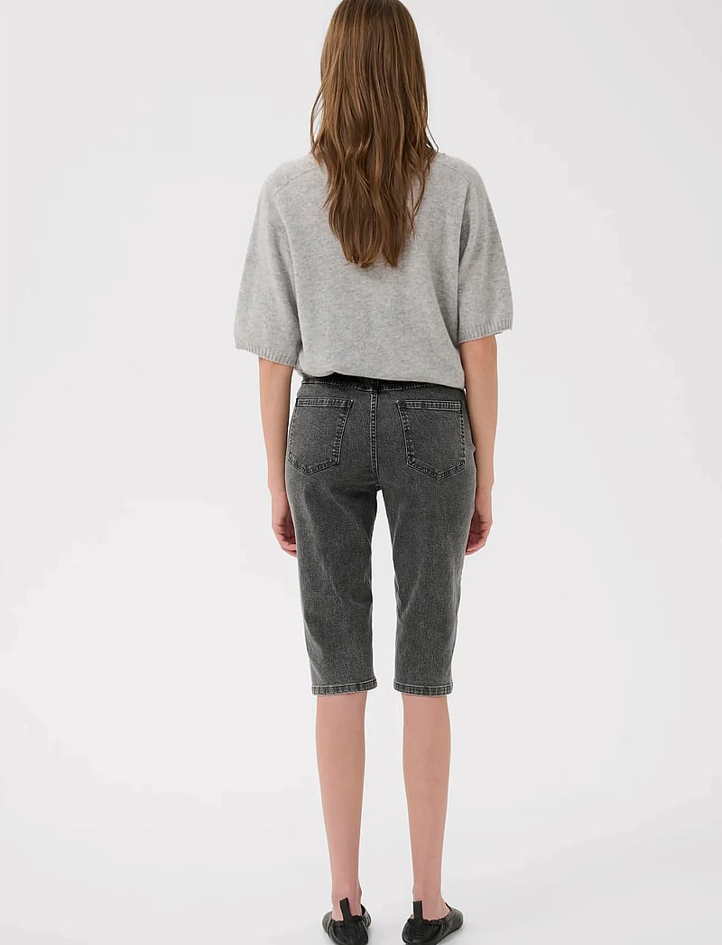 Karen By Simonsen - KBEmmeline Capri Jeans - džinsiniai šortai - frost gray - 4