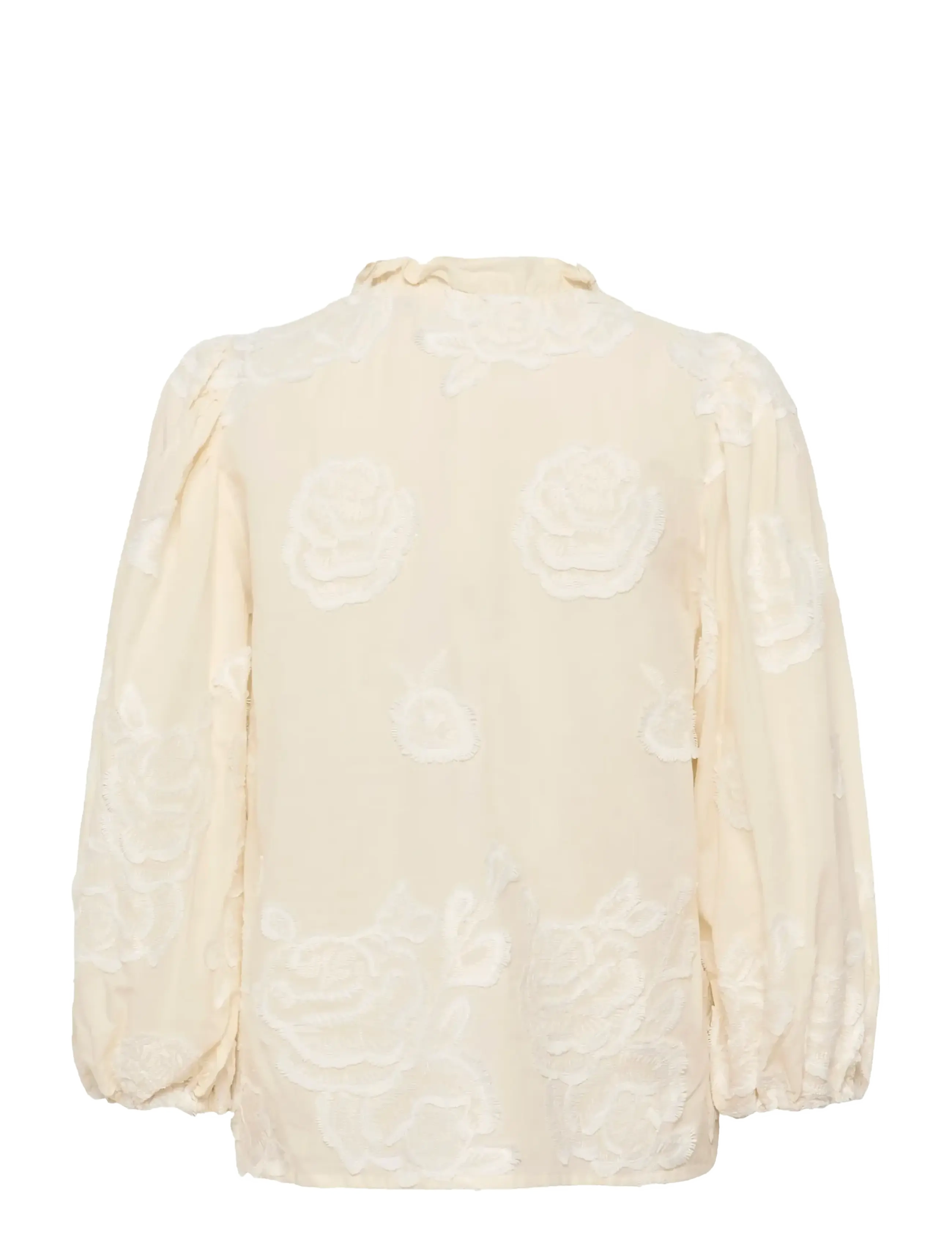 Karen By Simonsen - KBErmine Shirt - långärmade blusar - egret - 2