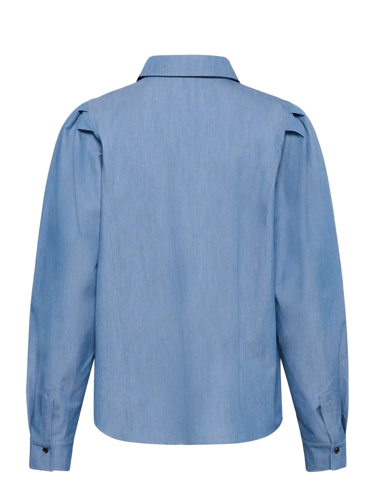 Karen By Simonsen - KBRo Solid Shirt - langärmlige hemden - coronet blue - 2
