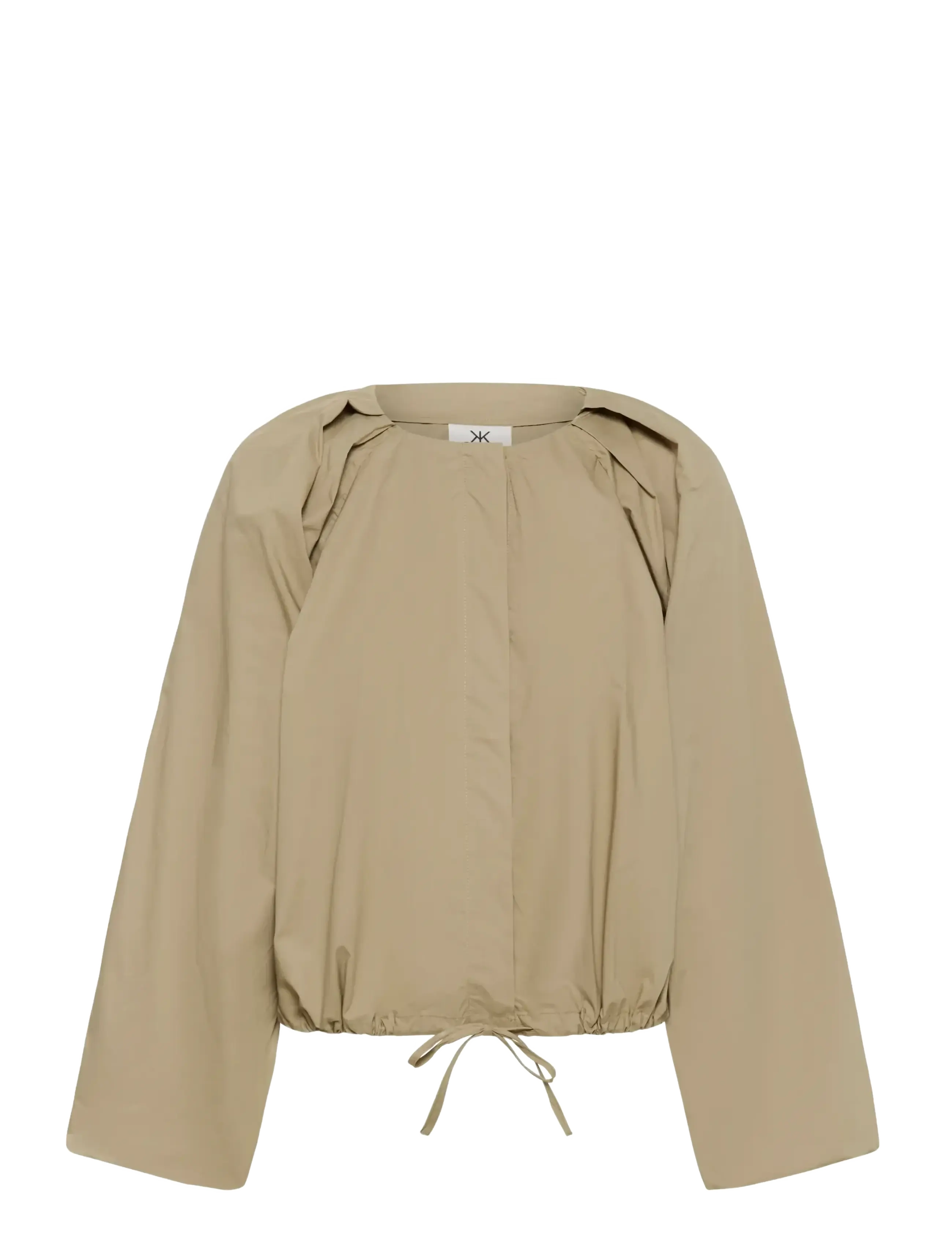 Karen By Simonsen KBEnya Balloon Blouse - Bluser - WEATHERED TEAK / beige