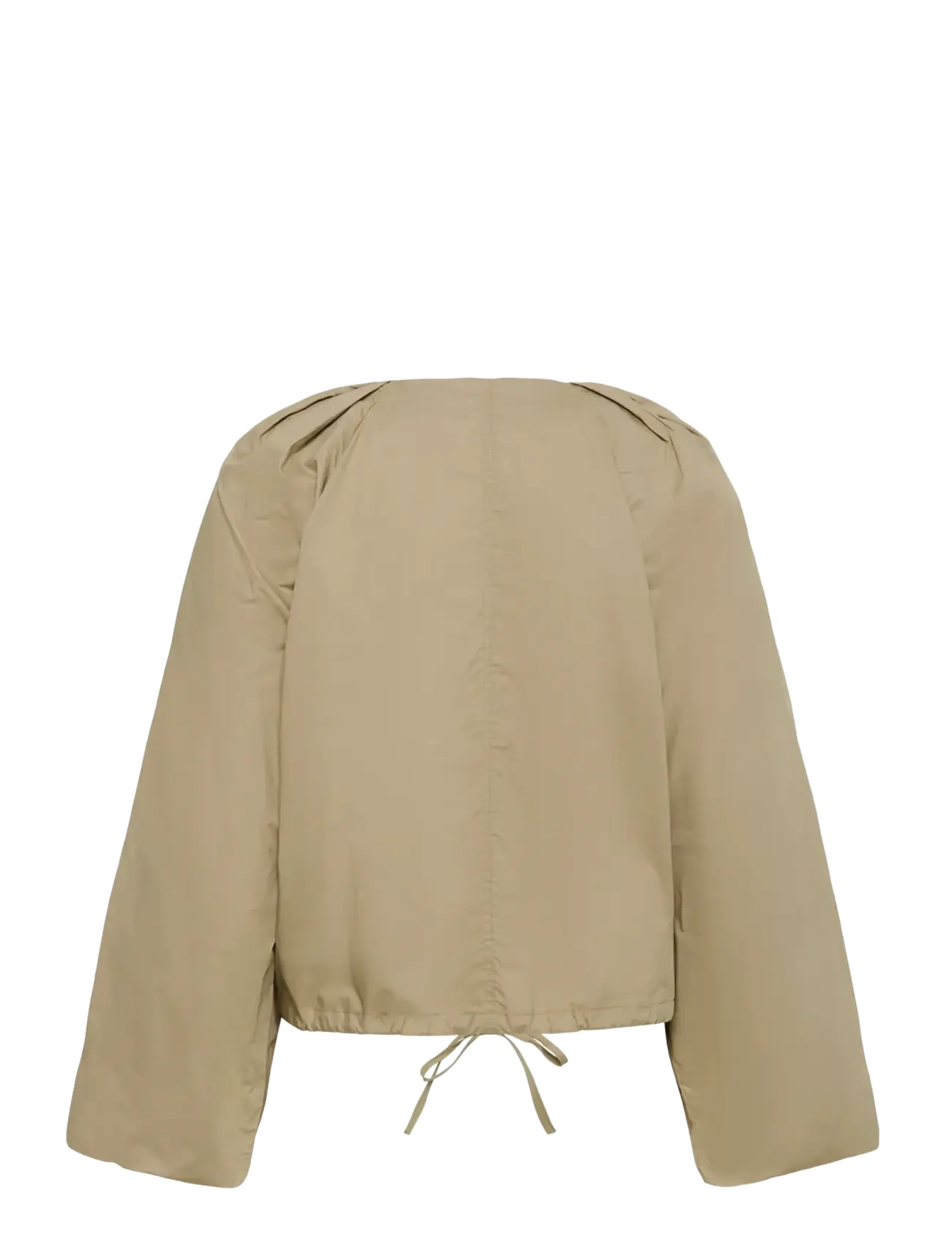 Karen By Simonsen - KBEnya Balloon Blouse - long sleeved blouses - weathered teak - 2