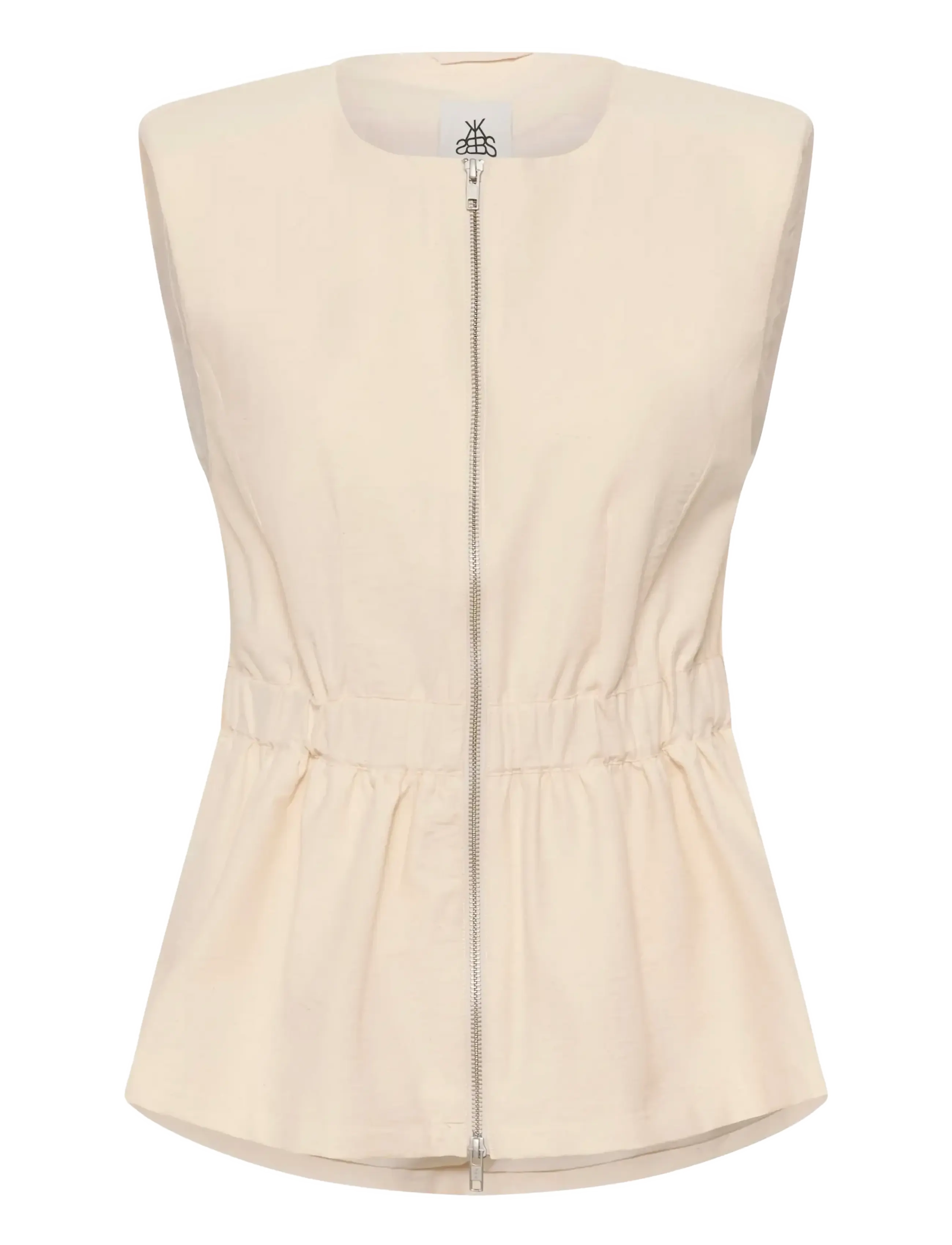 Karen By Simonsen KBEmery Waistcoat - Westen - EGRET / cream