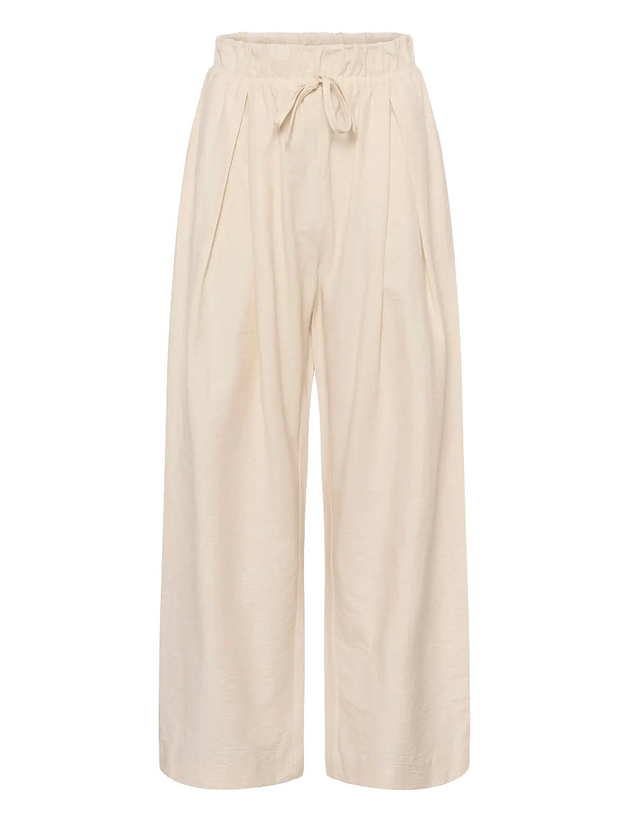 Karen By Simonsen - KBEmery Pants - hosen mit weitem bein - egret - 1