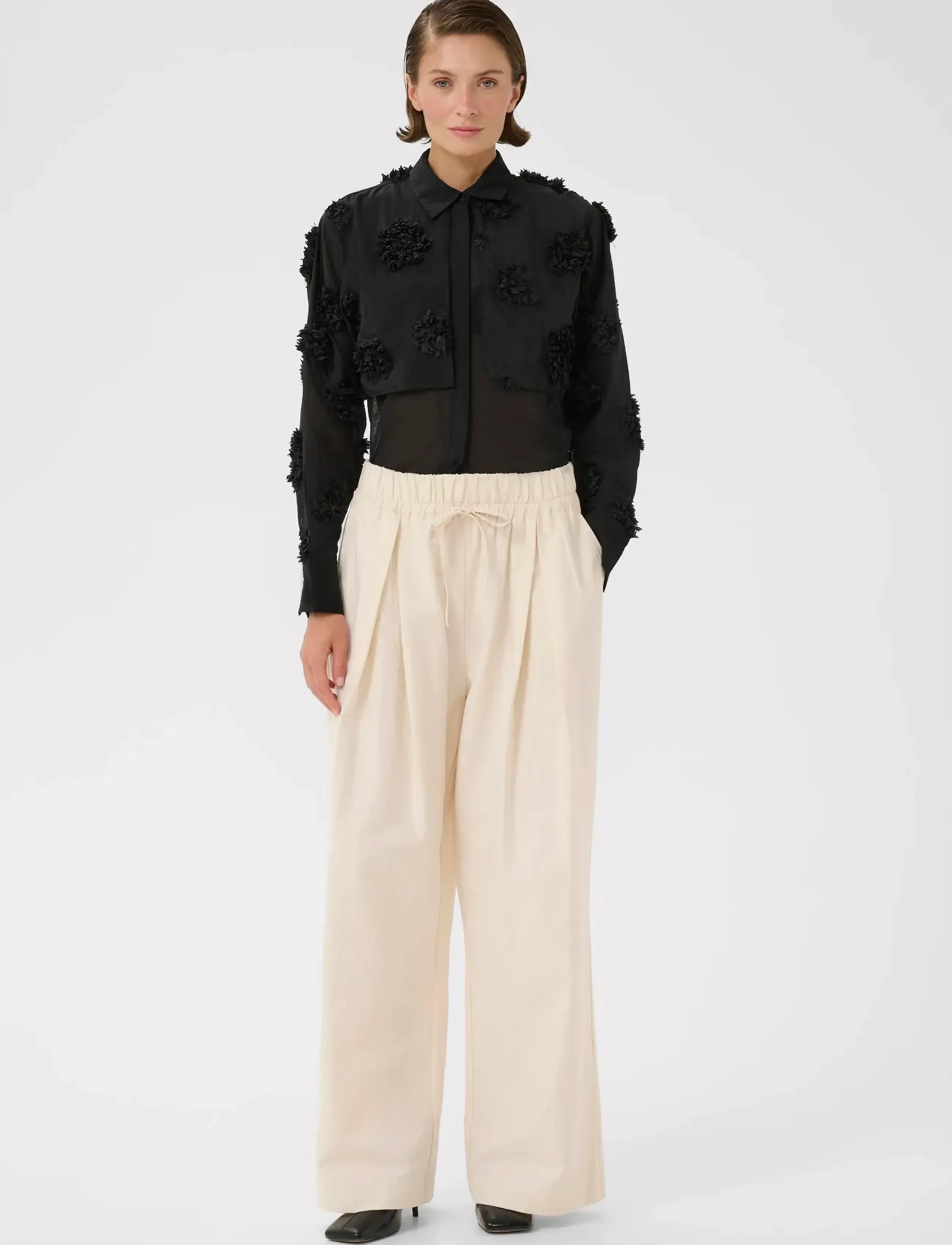 Karen By Simonsen Kbemery Pants cargobyxor dam – bild 2