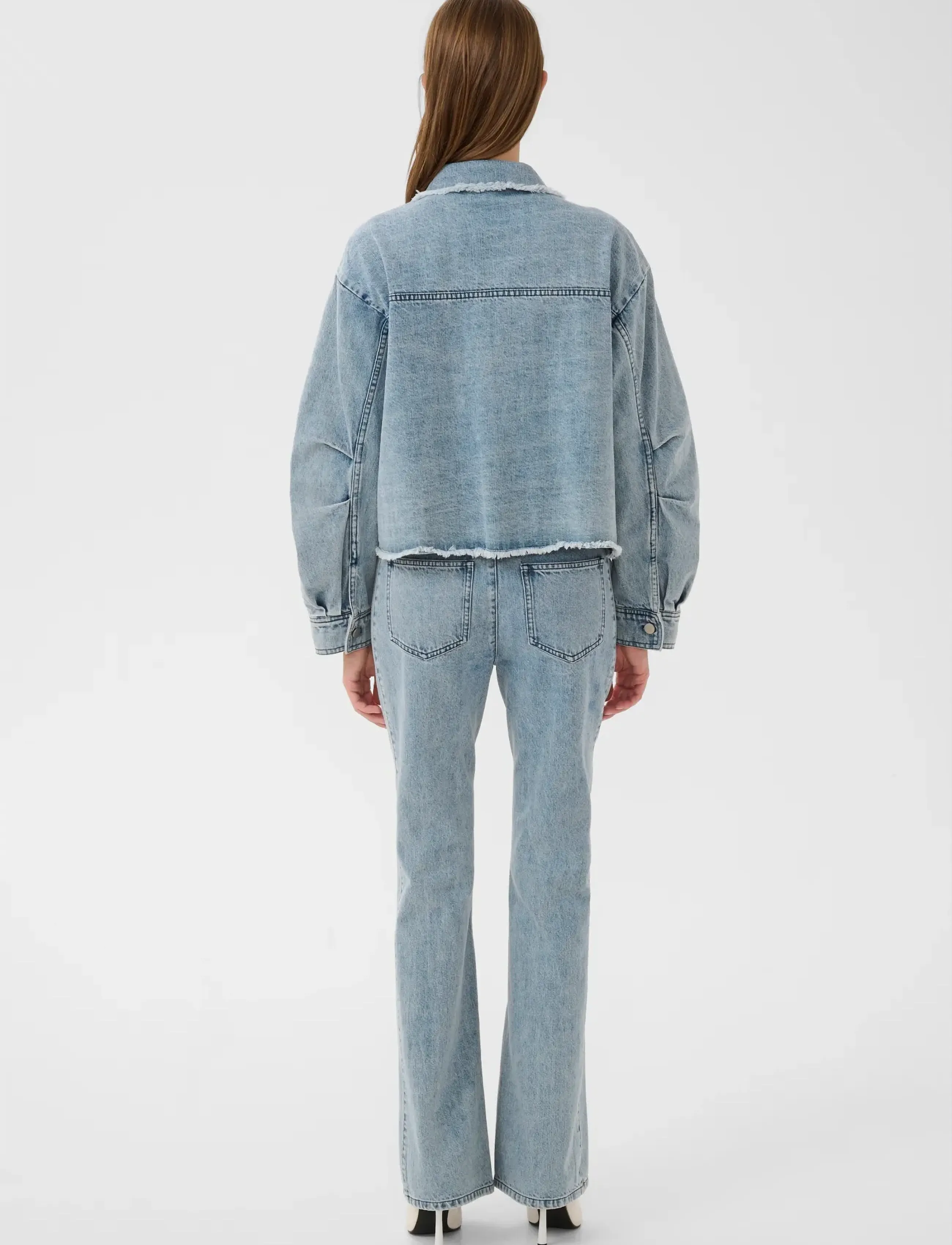 Karen By Simonsen - KBEstelle Jacket - vårjackor - vintage blue - 4