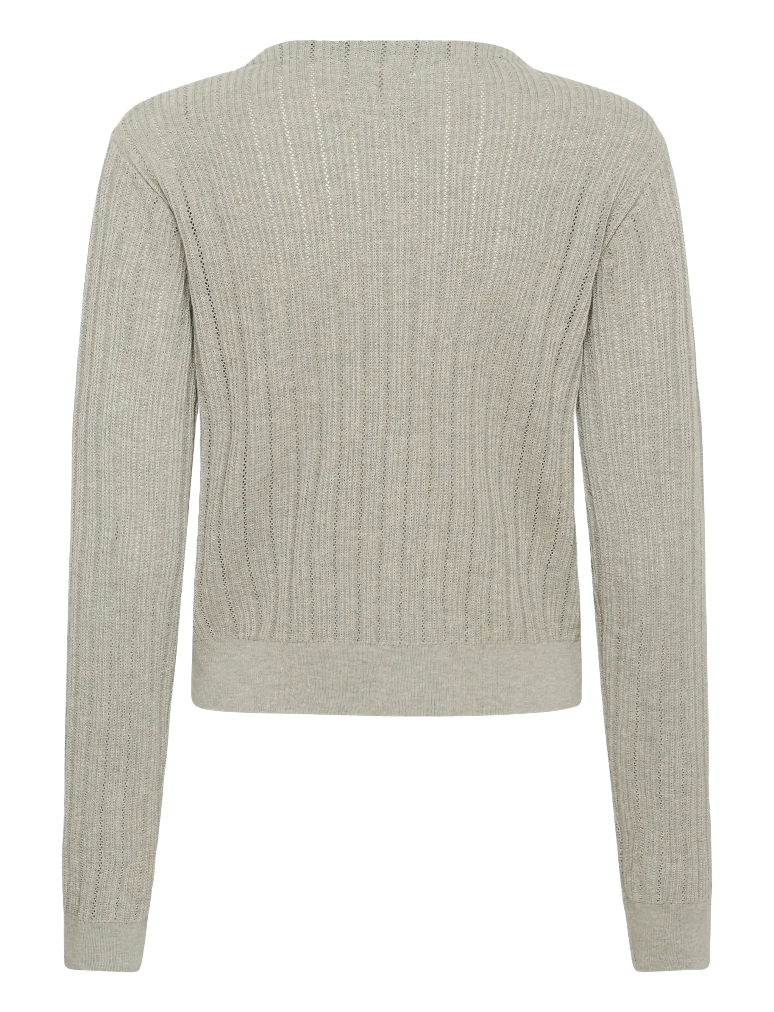 Karen By Simonsen - KBEza Cardigan - cardigans - frost gray - 2