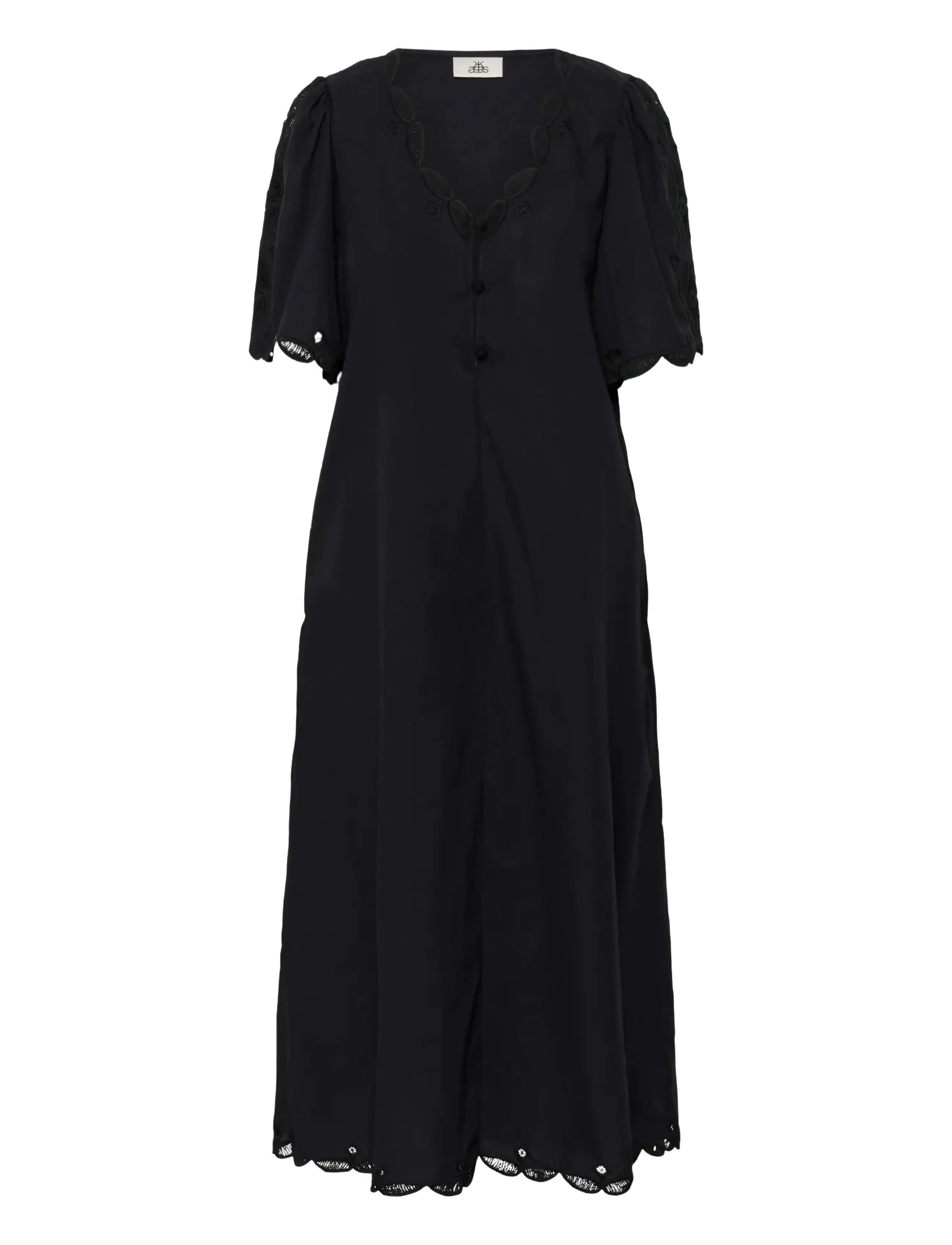 Karen By Simonsen KBErlinda Dress - Särkkleidid - METEORITE / black