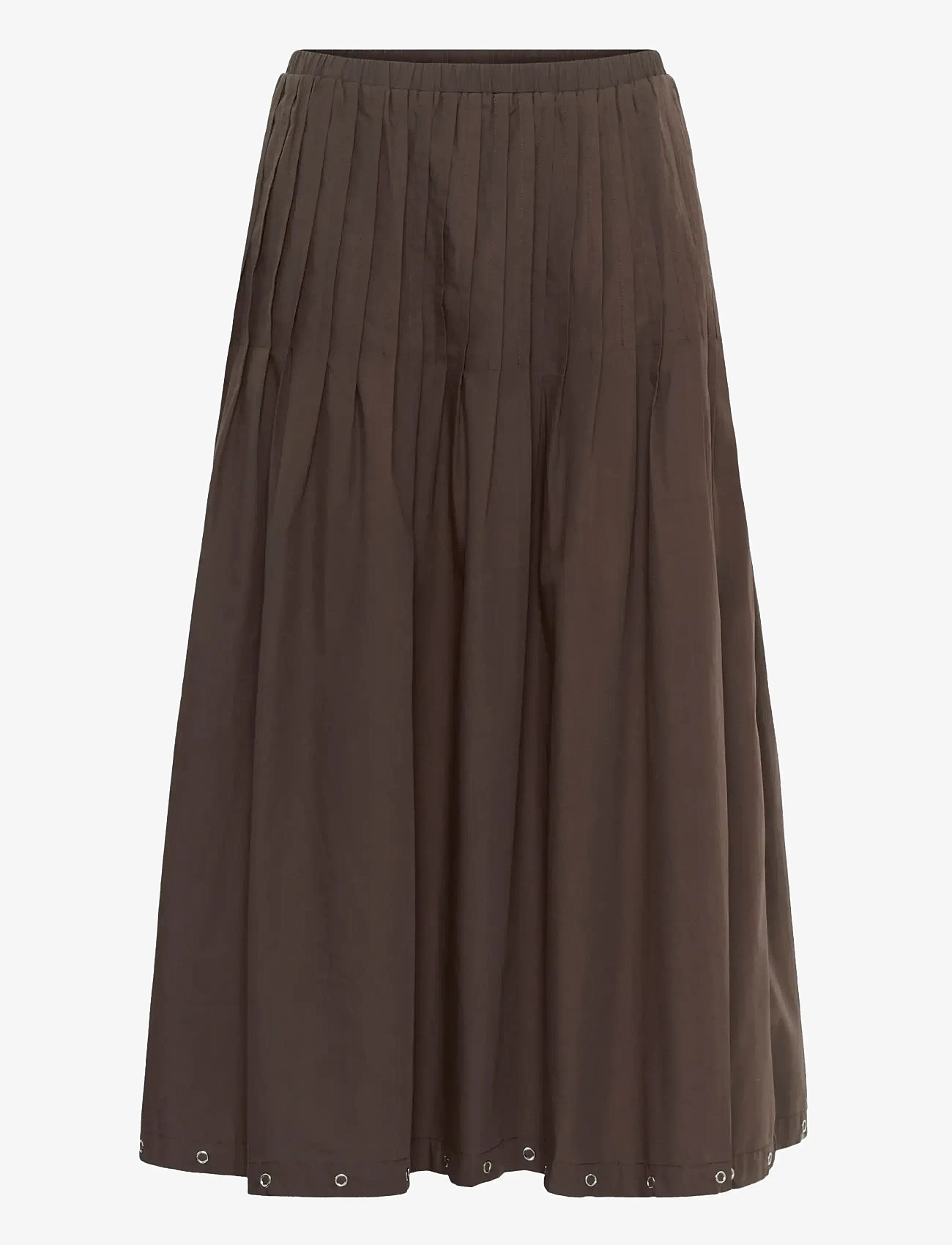 Karen By Simonsen - KBVicky Skirt - plisserede nederdele - chocolate martini - 1