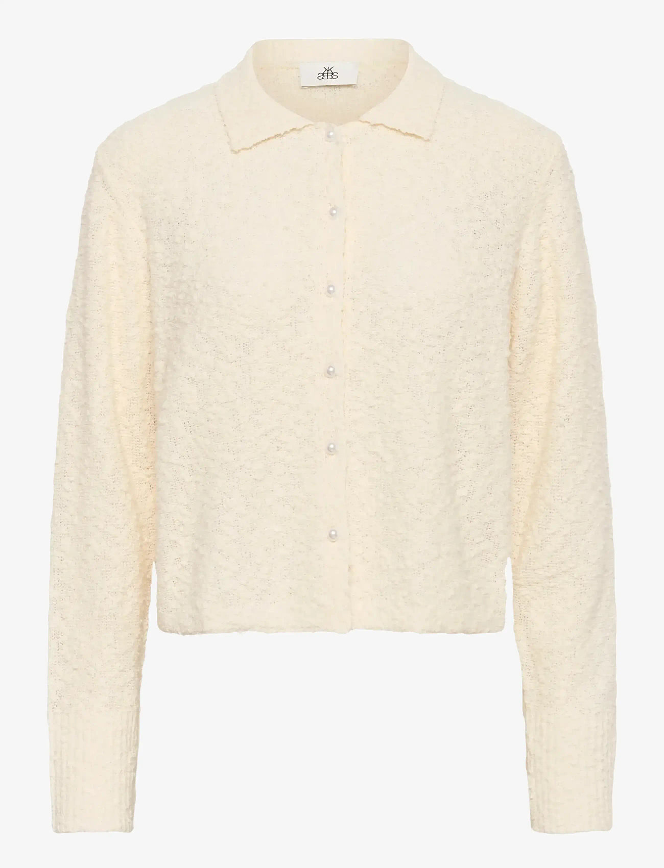 Karen By Simonsen - KBUnice Cardigan LS - kardiganid - egret - 1