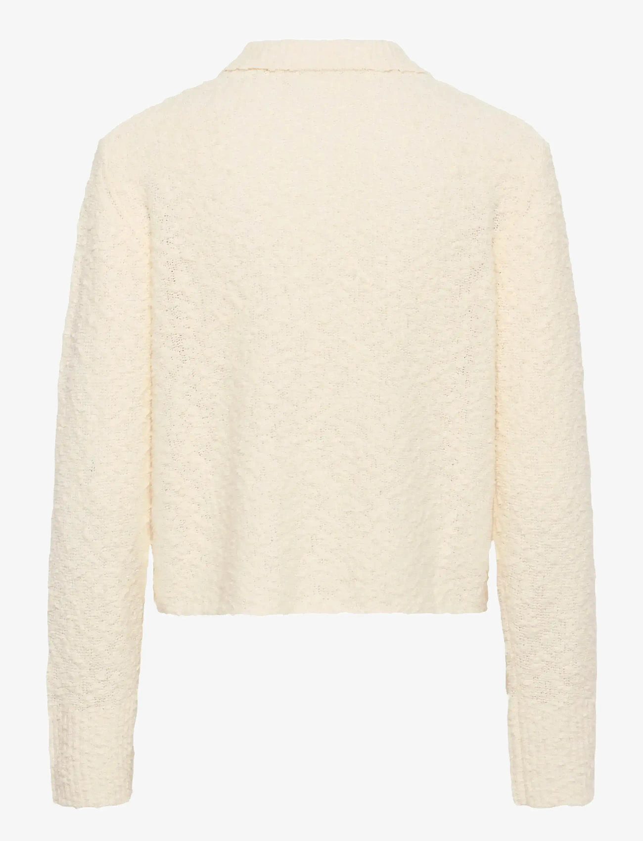 Karen By Simonsen - KBUnice Cardigan LS - kardiganid - egret - 2