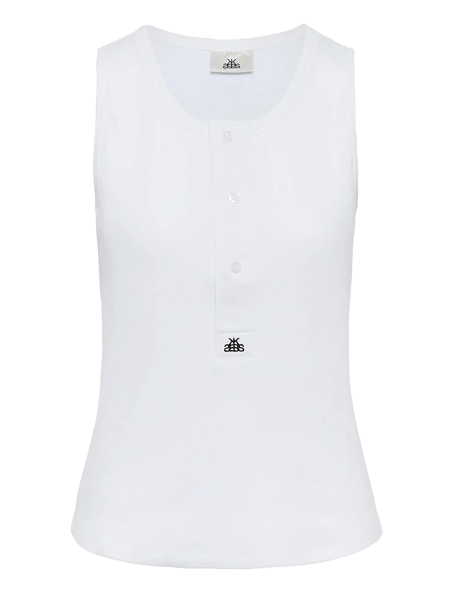 Karen By Simonsen - KBEsme Tank - ermalausir toppar - bright white - 1