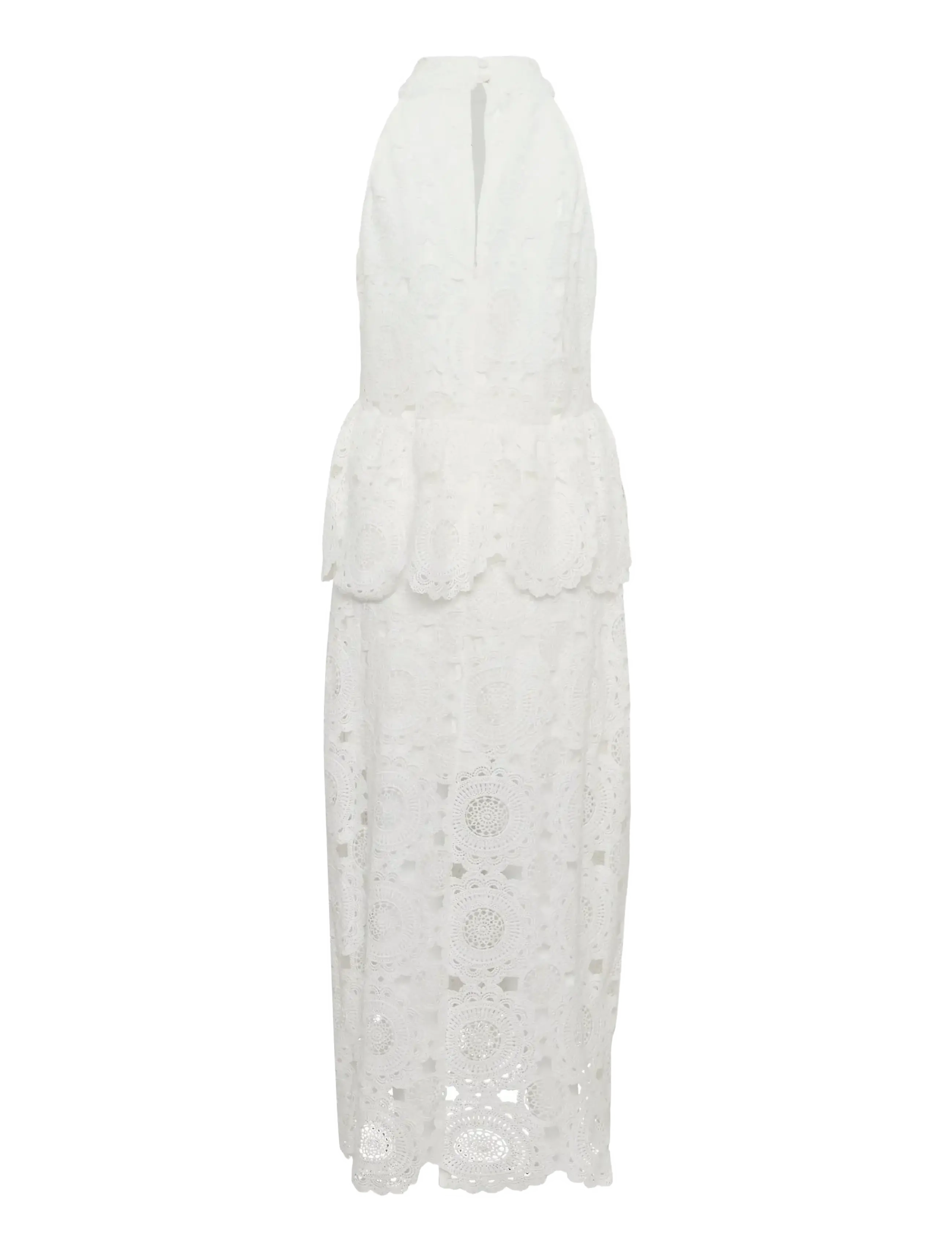 Karen By Simonsen - KBFlora Dress - konfirmation - bright white - 2