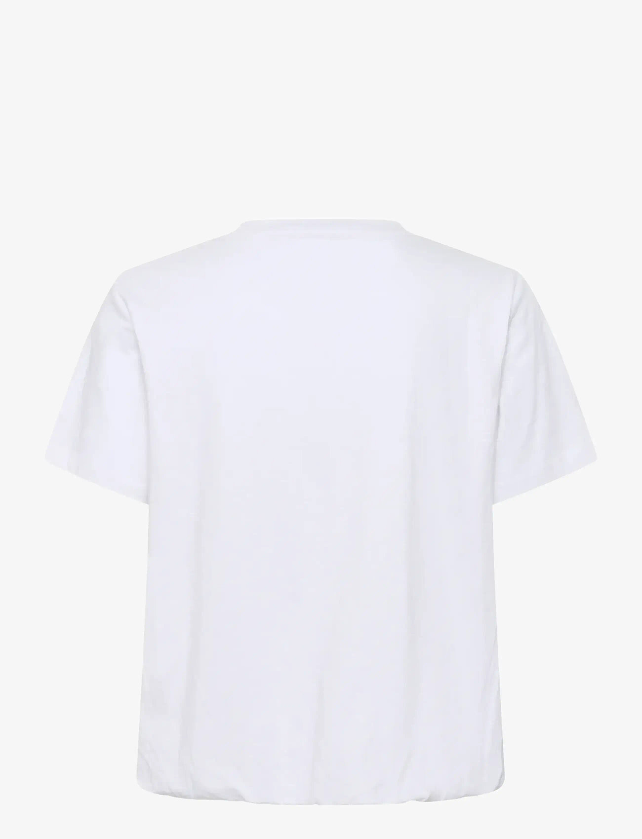 Karen By Simonsen - KBFatima Balloon Tee - t-shirts - bright white - 2