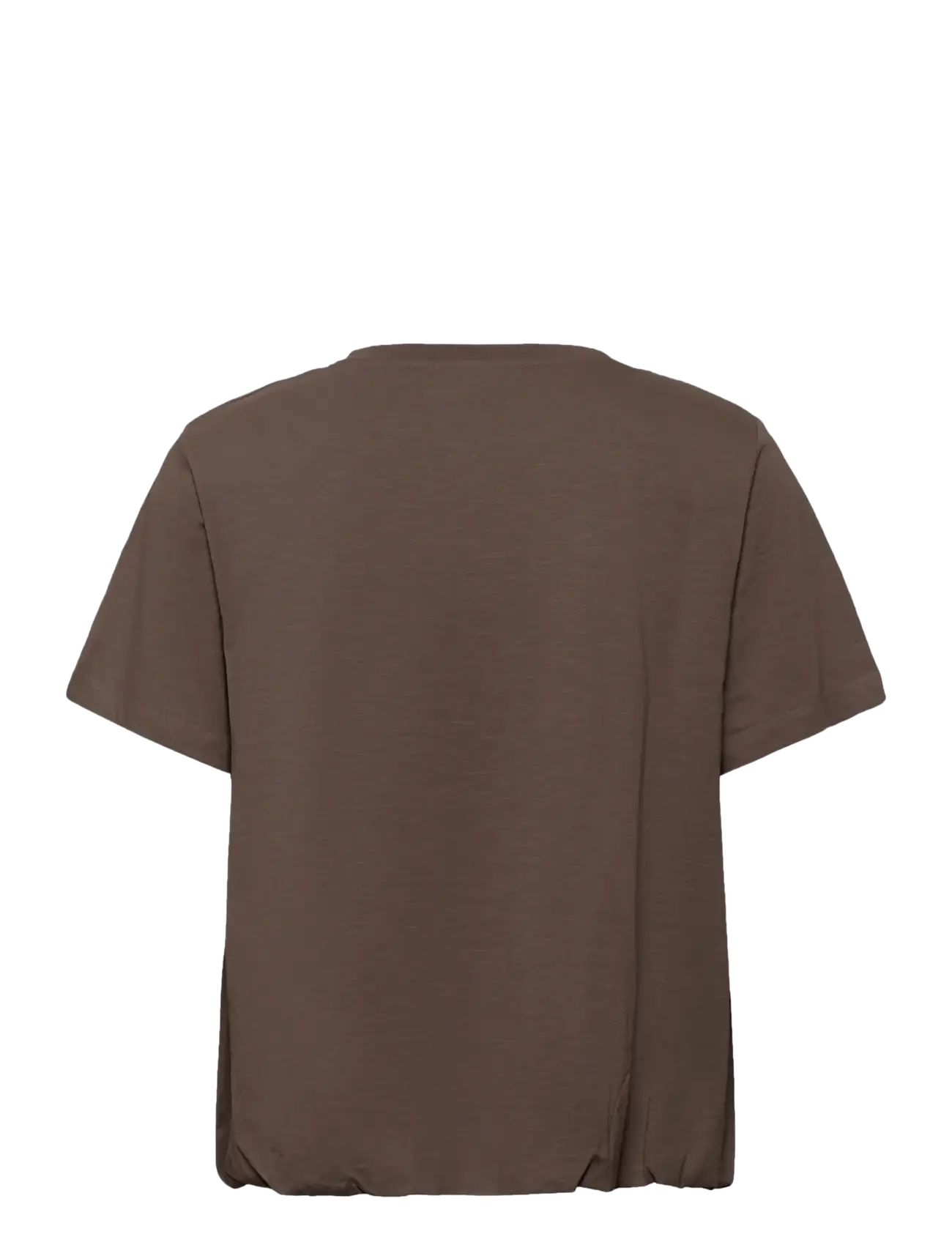 Karen By Simonsen - KBFatima Balloon Tee - t-shirts - chocolate martini - 2