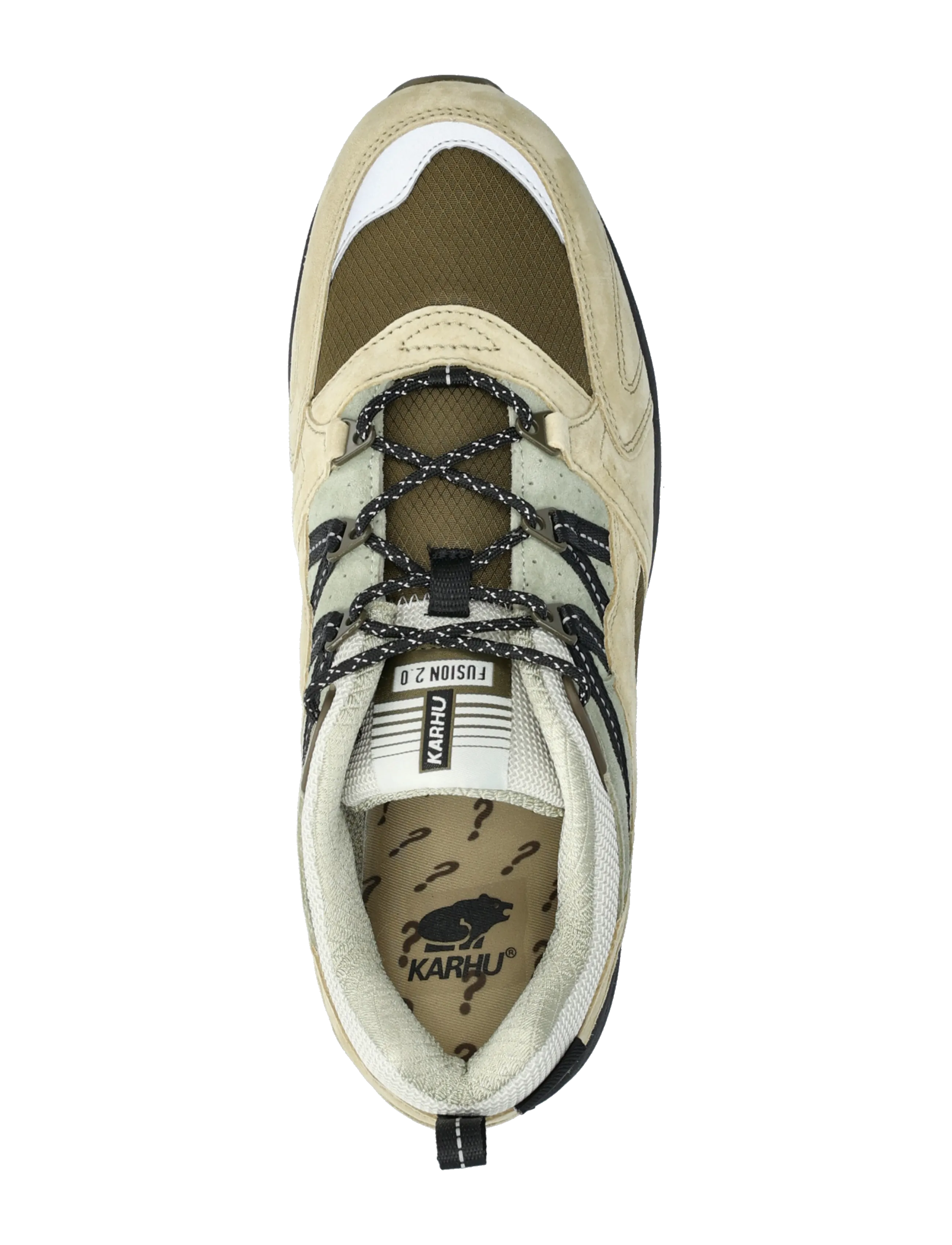 Karhu - Fusion 2.0 Pale Olive Green / Jet Black - niedriger schnitt - pale olive green / jet black - 3