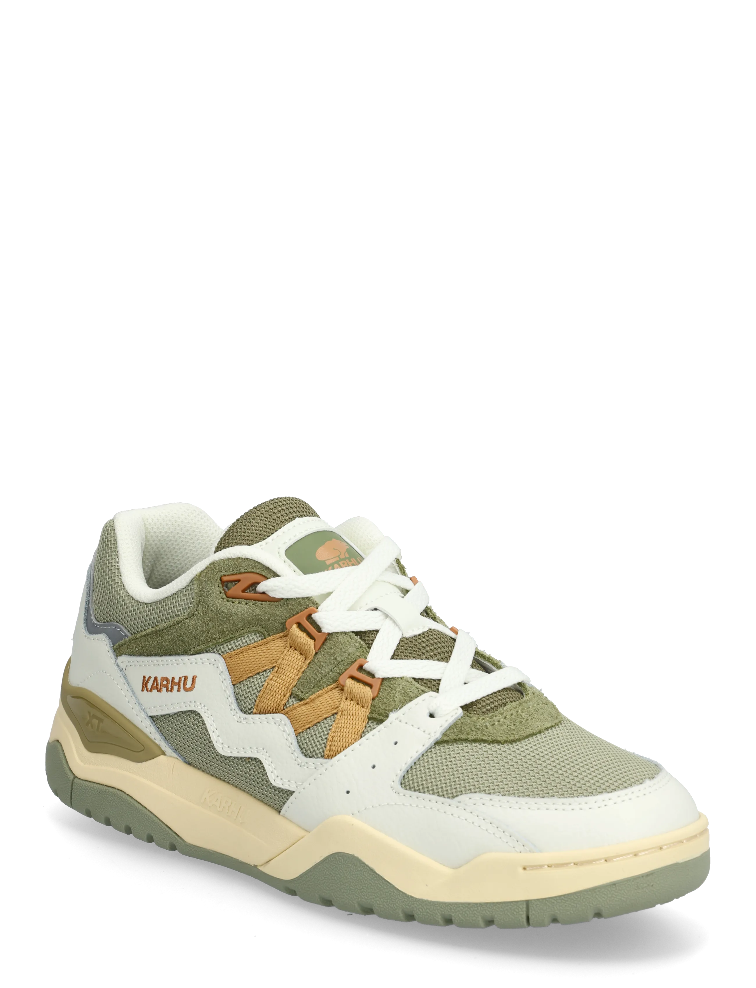 Karhu Fusion XT Icicle / Oak Buff - Buty - ICICLE / OAK BUFF / khaki/green