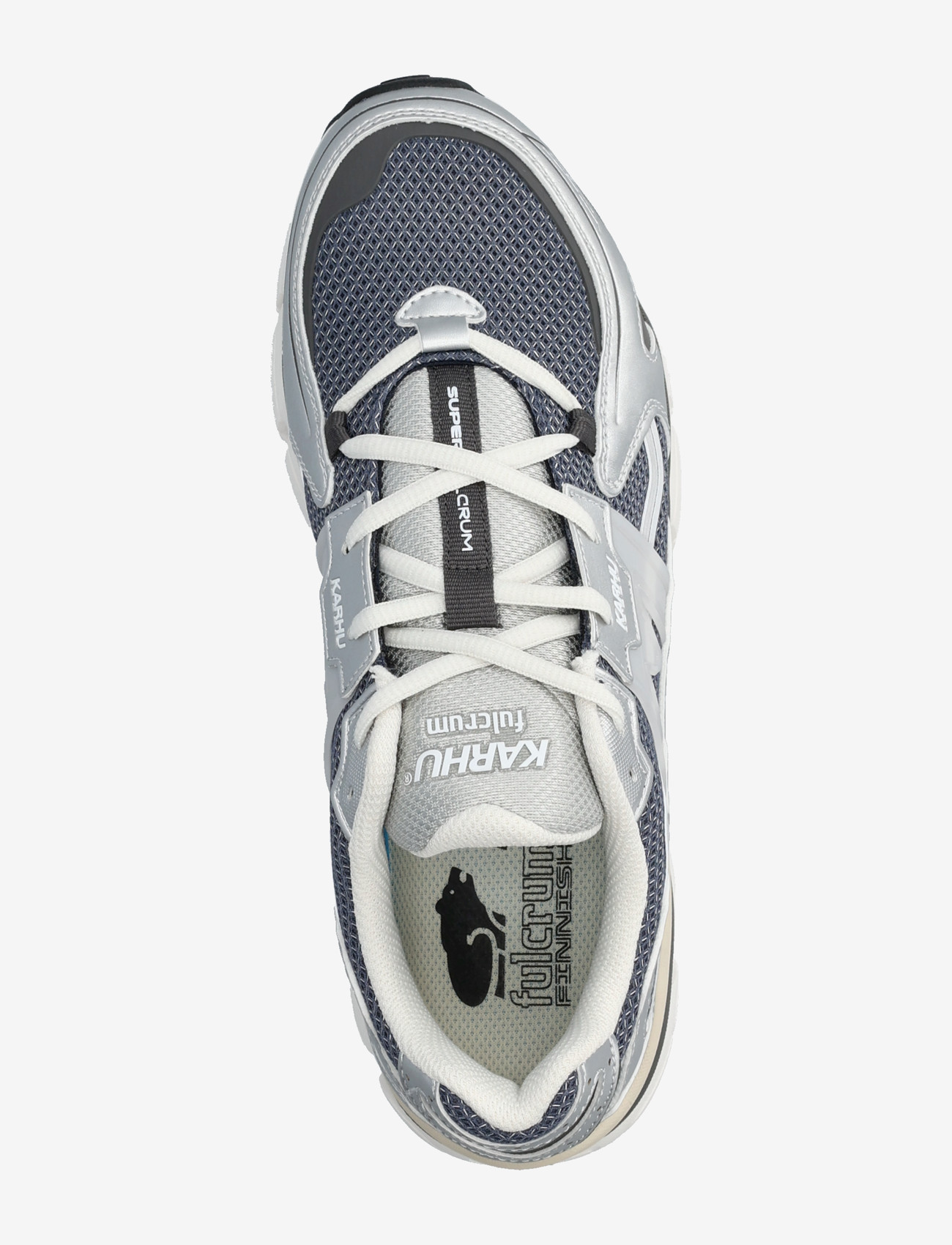 Karhu - Super Fulcrum Silver / Vintage Indigo - lave sneakers - silver / vintage indigo - 3