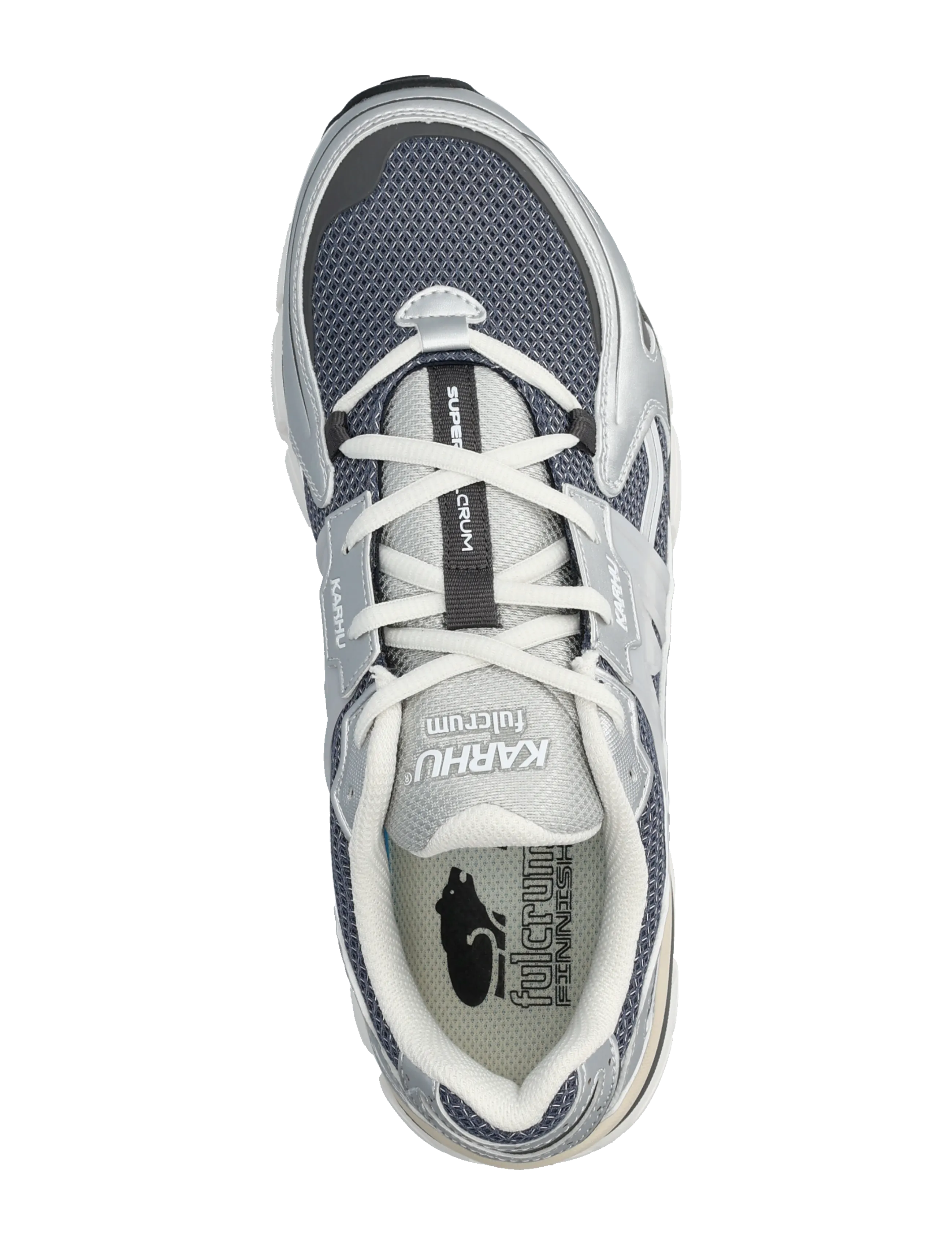 Karhu - Super Fulcrum Silver / Vintage Indigo - lave sneakers - silver / vintage indigo - 3