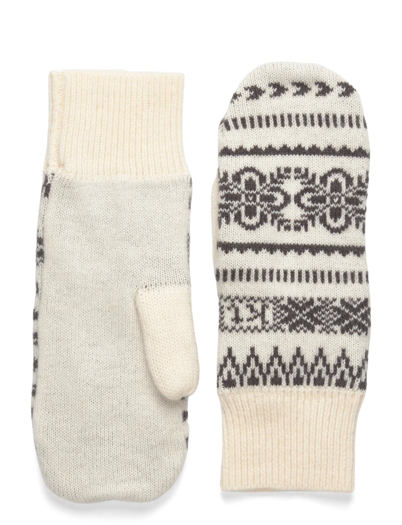 Kari Traa Selma Knit Mittens - Beige - 6 2
