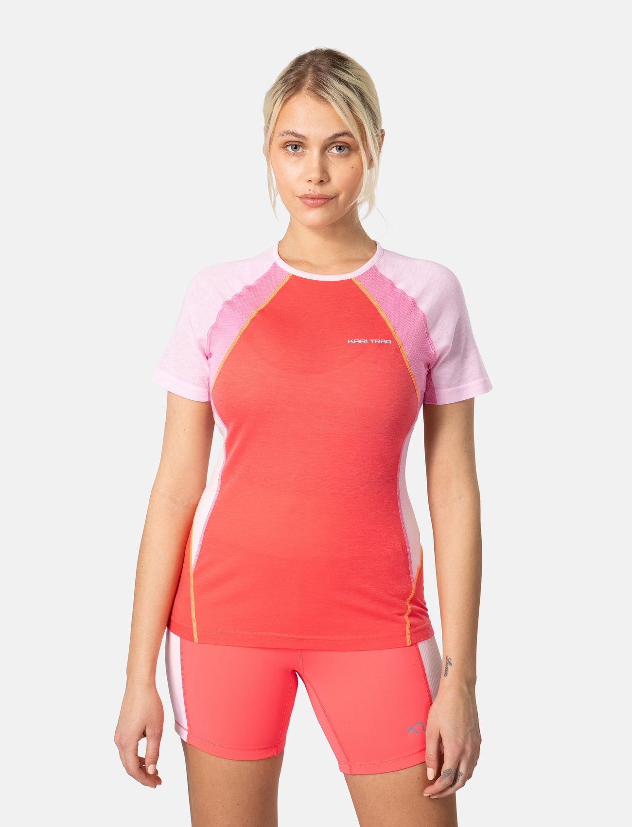 Kari Traa Alma Tee - Orange - XS 2