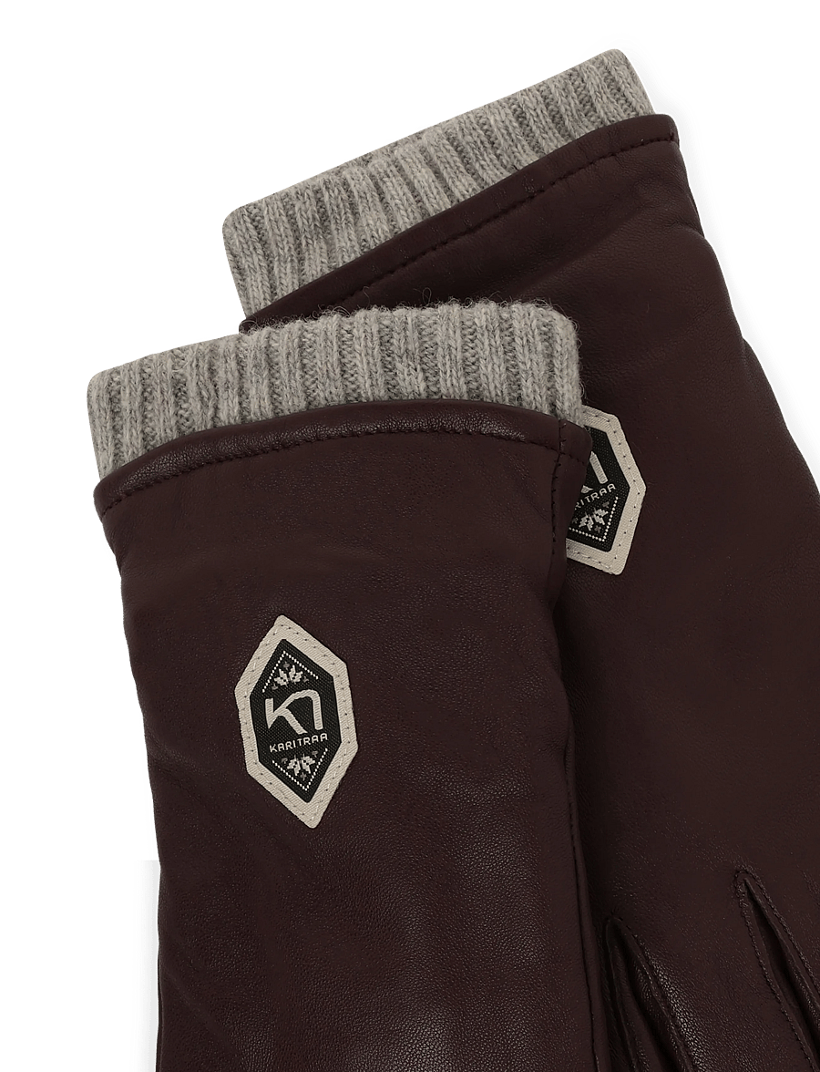 Kari Traa - HIMLE GLOVE - finger gloves - cocoa - 3