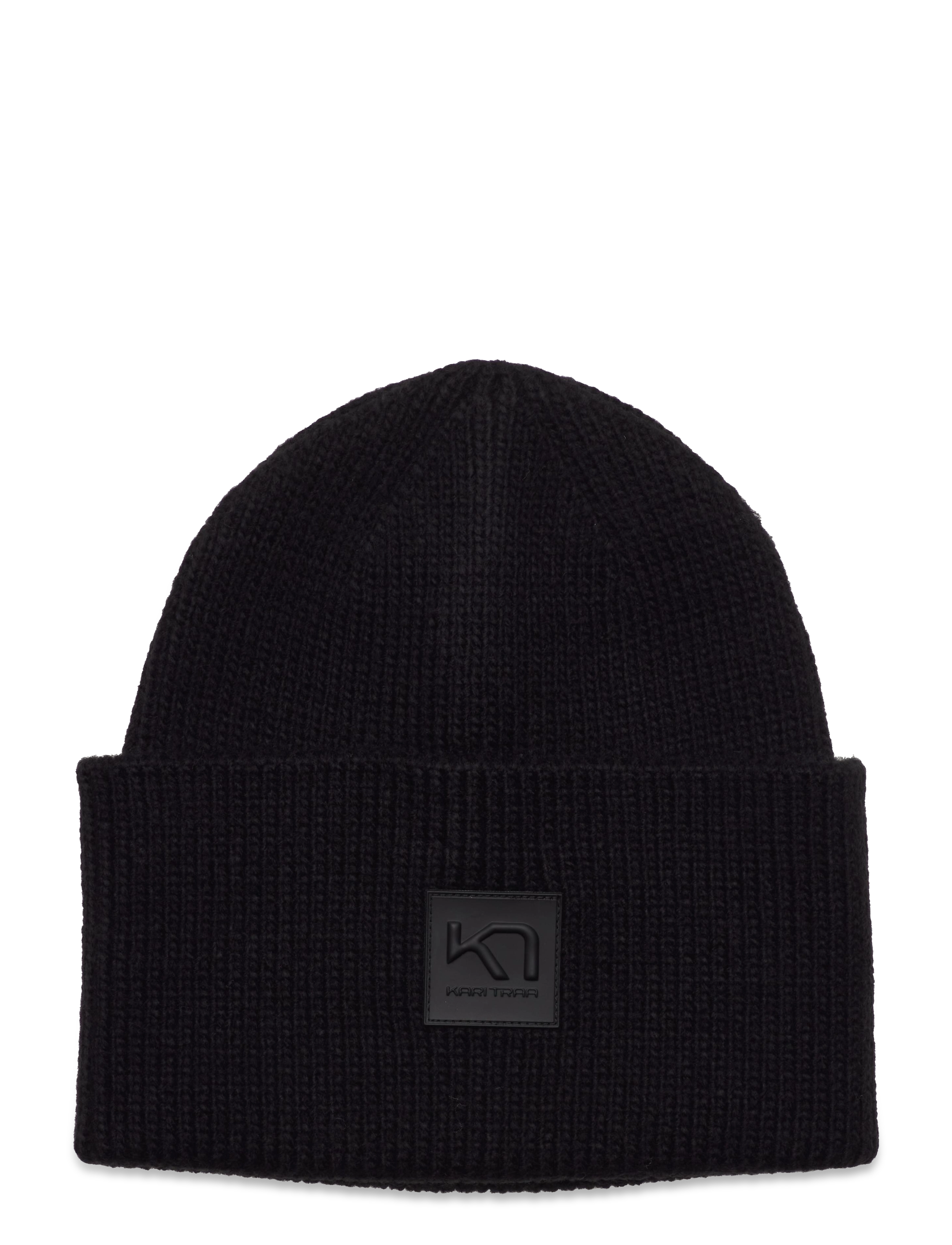 KARI TRAA Kyte Pudelmütze Schwarz - One Size - Damen